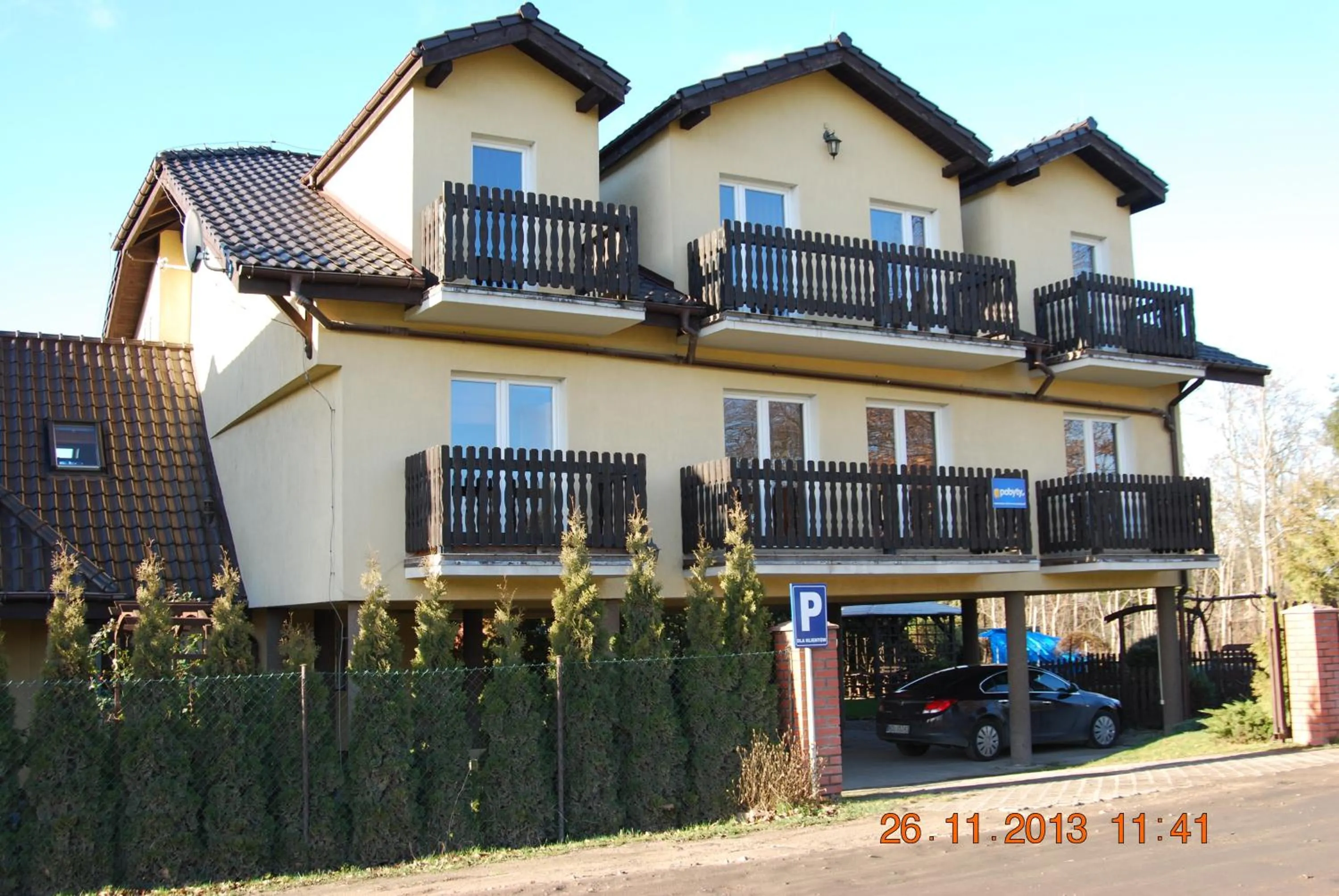 Facade/entrance in Zajazd i Restauracja "Myśliwskie Zacisze"