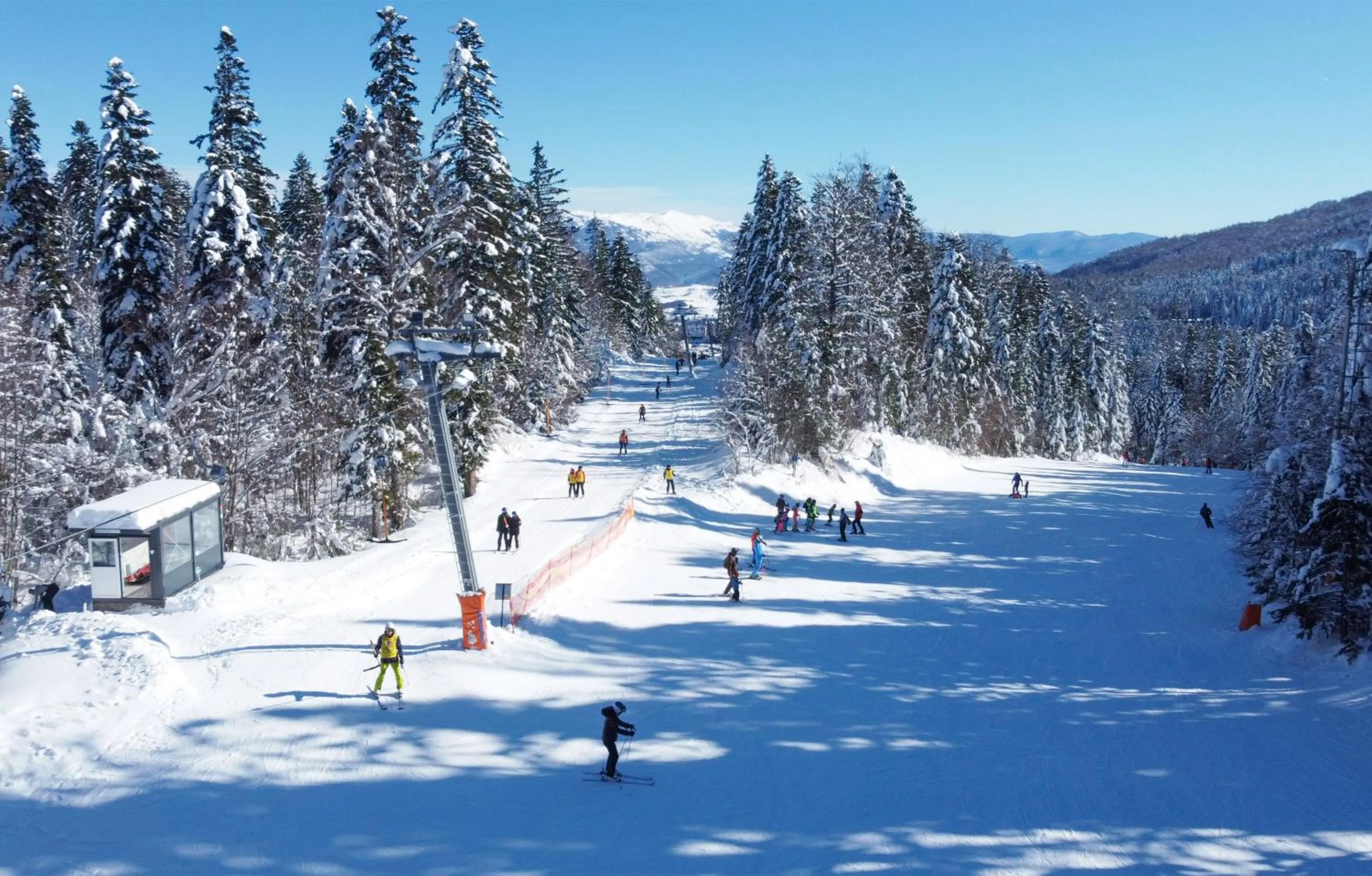 Skiing in Hotel Han Bjelašnica