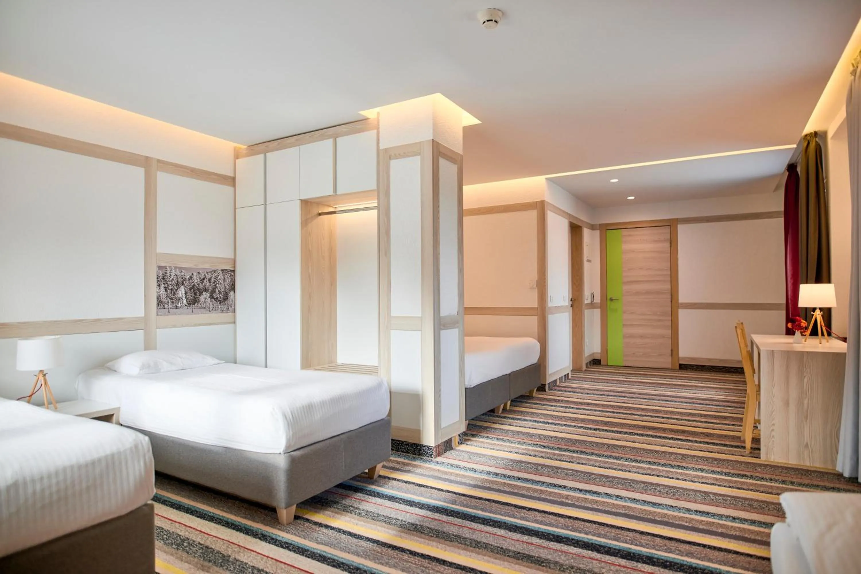 Bed in Hotel Han Bjelašnica