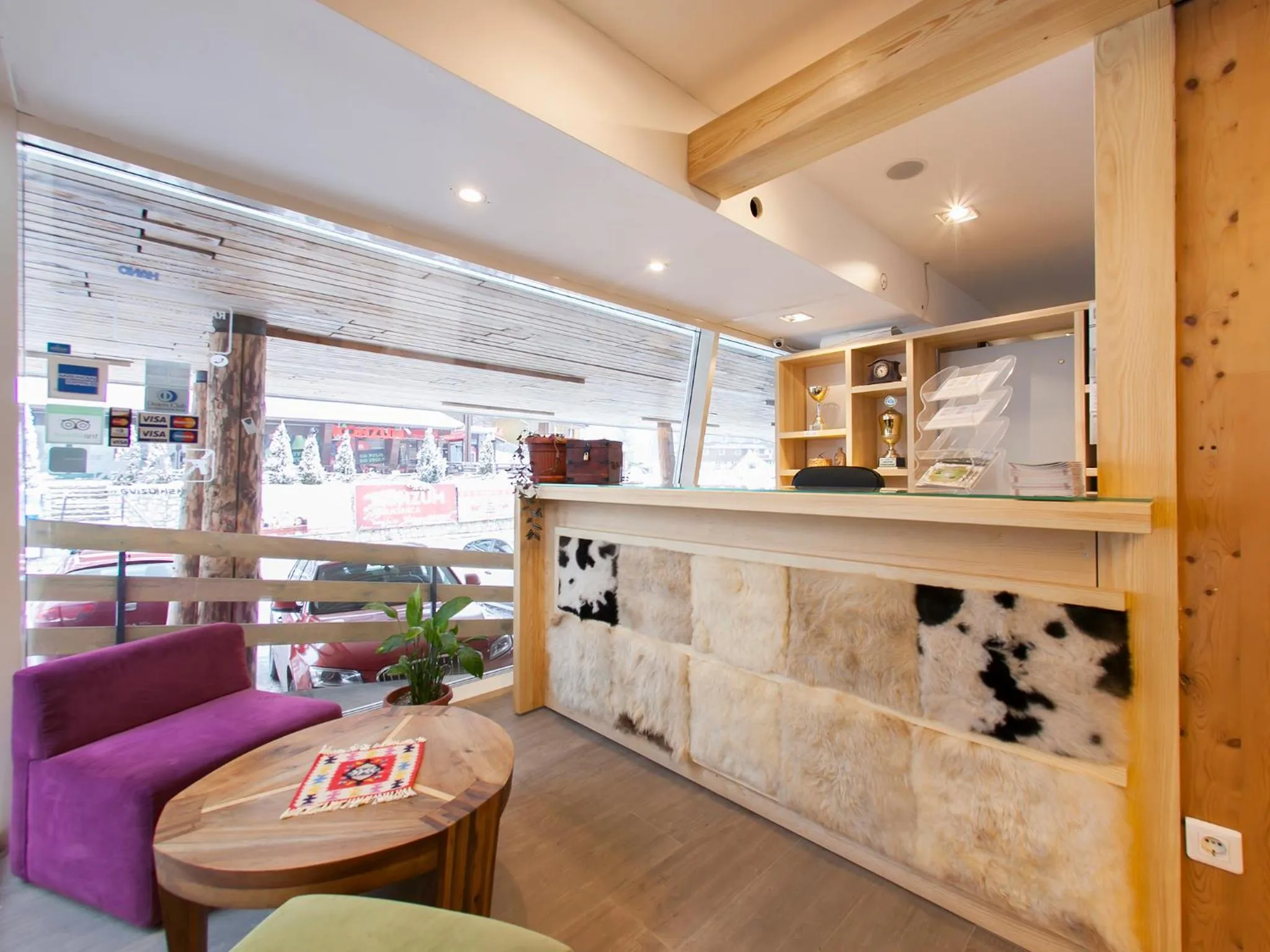 Lobby or reception in Hotel Han Bjelašnica