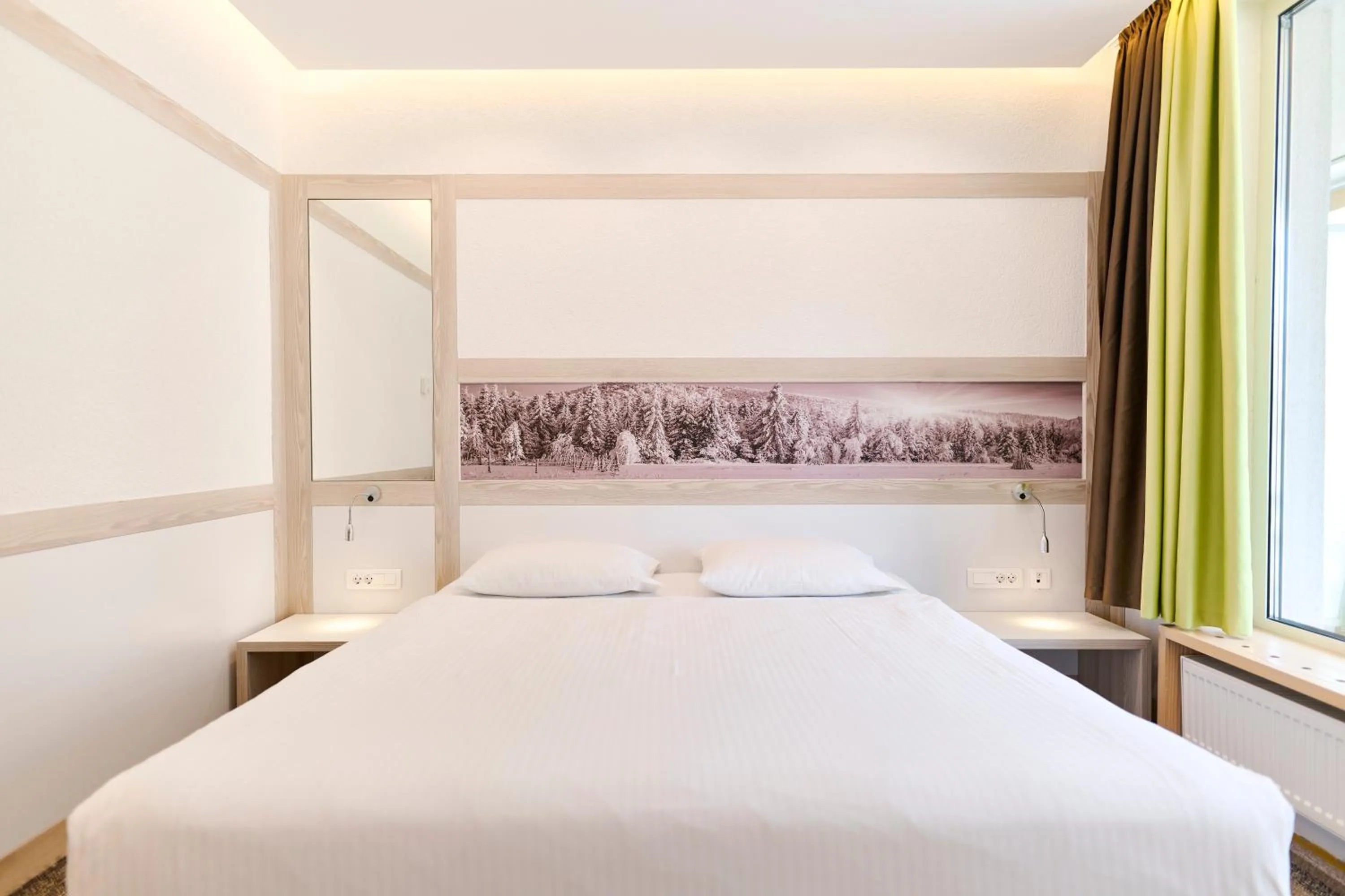 Bed in Hotel Han Bjelašnica