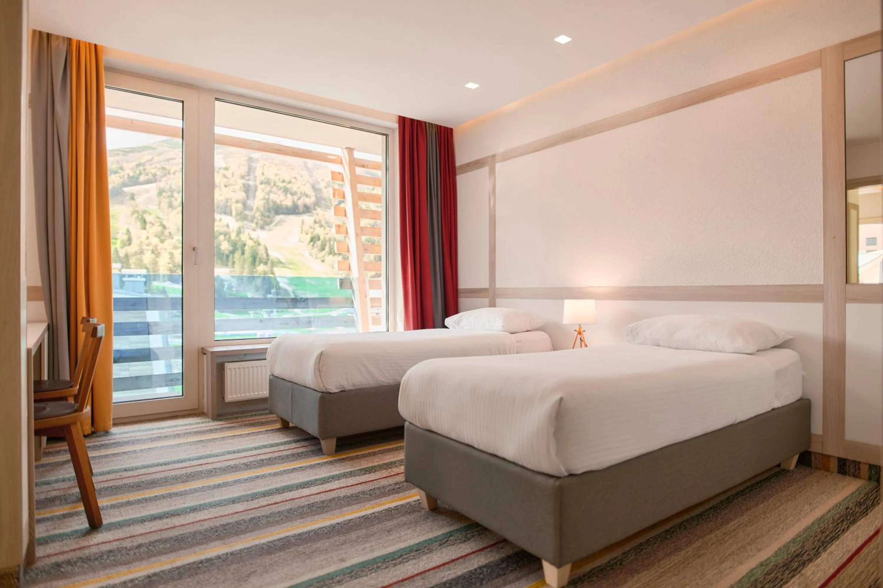 Bedroom, Bed in Hotel Han Bjelašnica