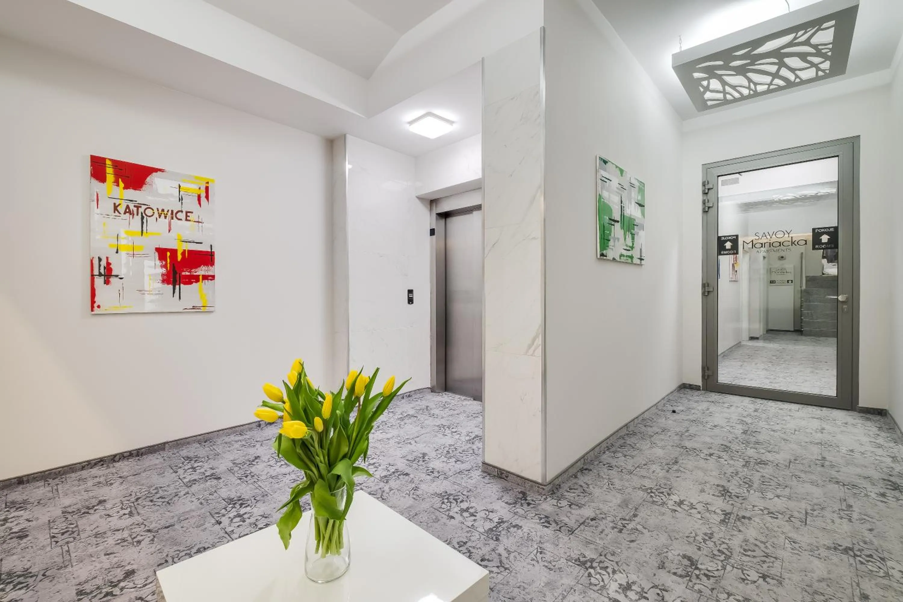 Lobby or reception in SAVOY Mariacka Apartments