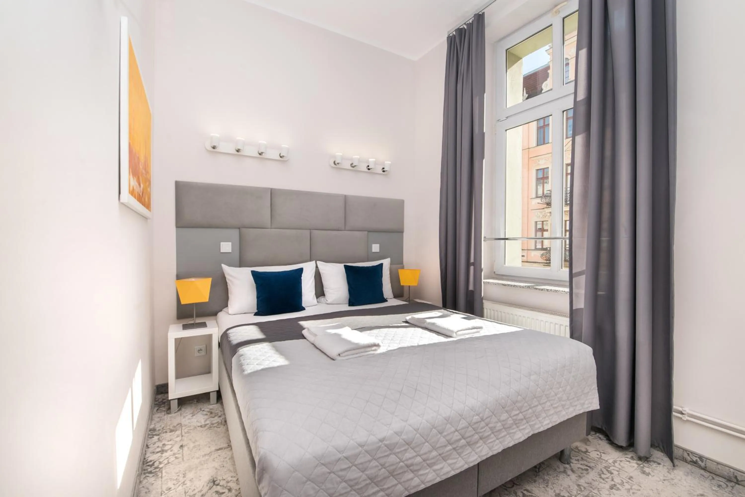 Bed in SAVOY Mariacka Apartments