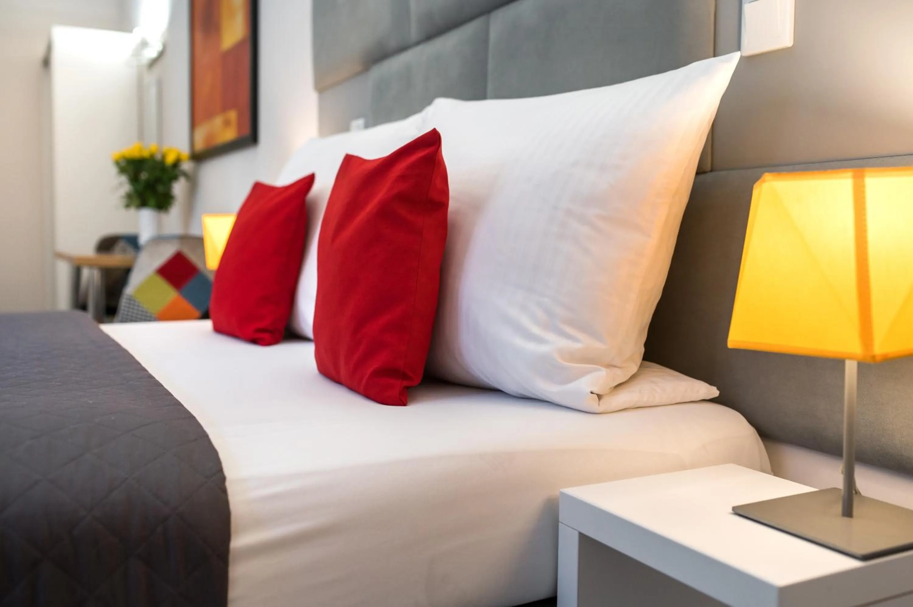 Bed in SAVOY Mariacka Apartments