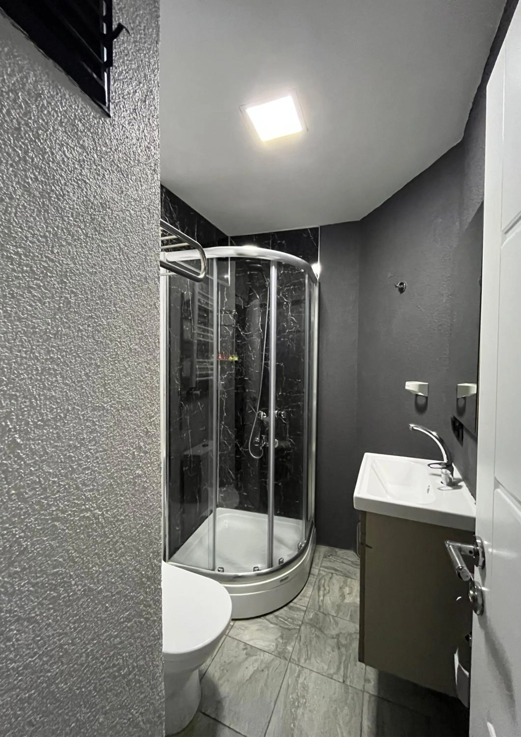 Shower in Global Hostel