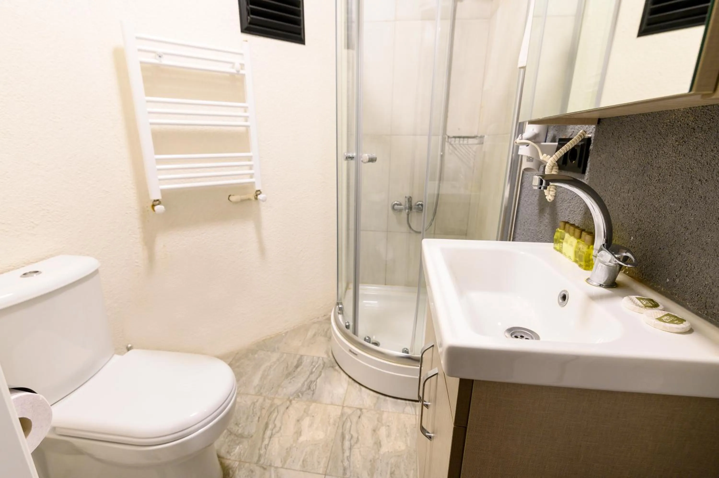 Shower in Global Hostel