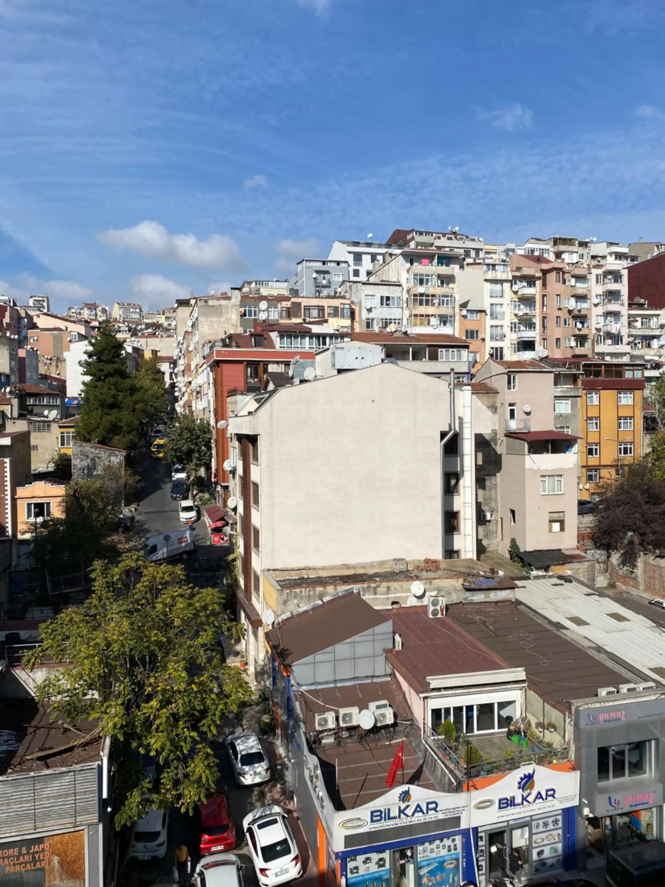 View (from property/room) in Global Hostel