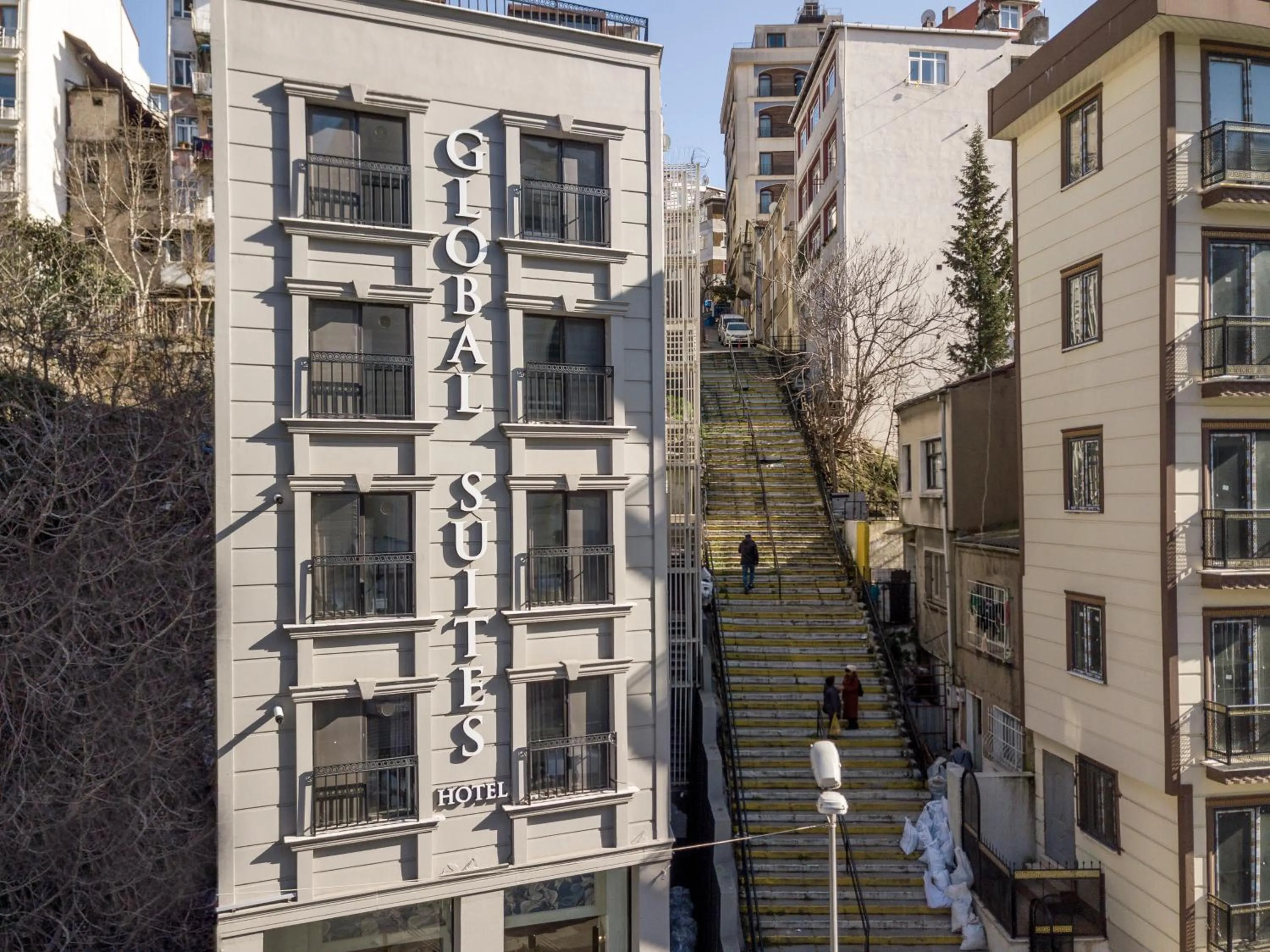 Property building in Global Hostel