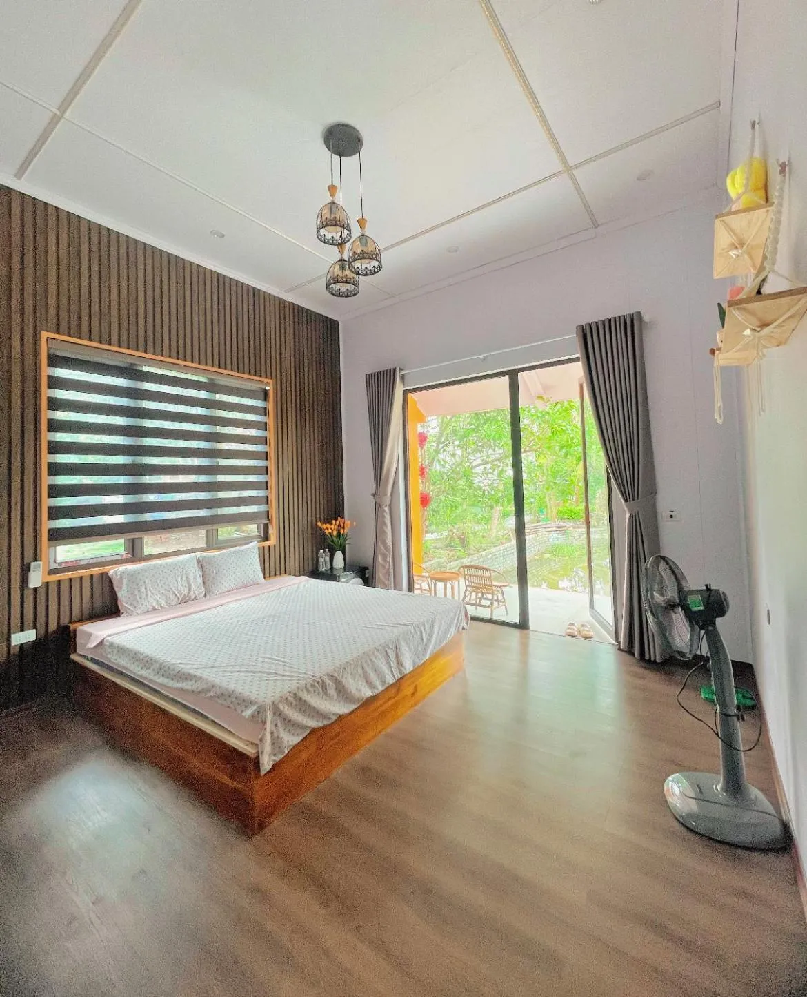 Bed in Sunny Trang An homestay