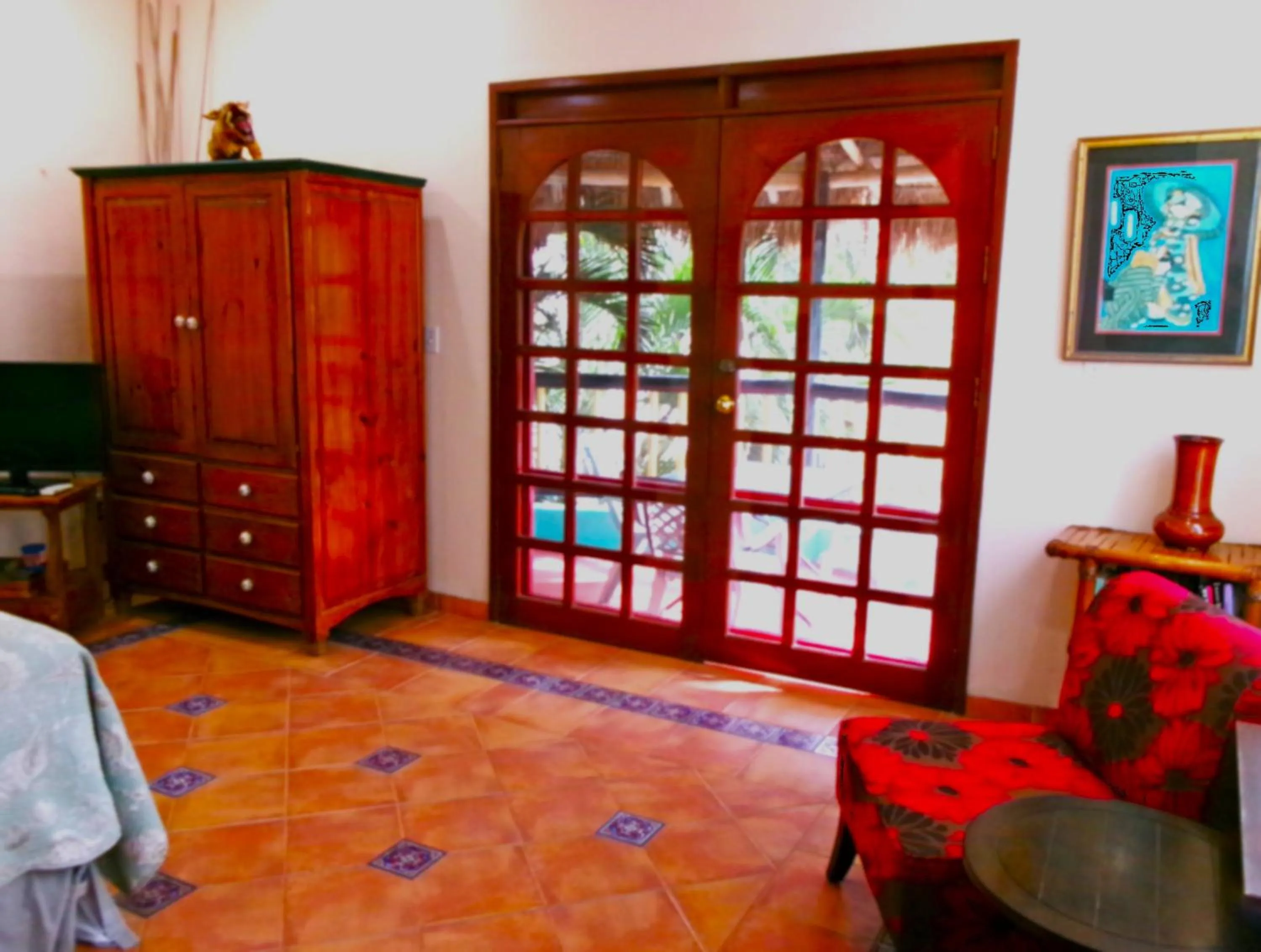 Bedroom in Casa Gatos