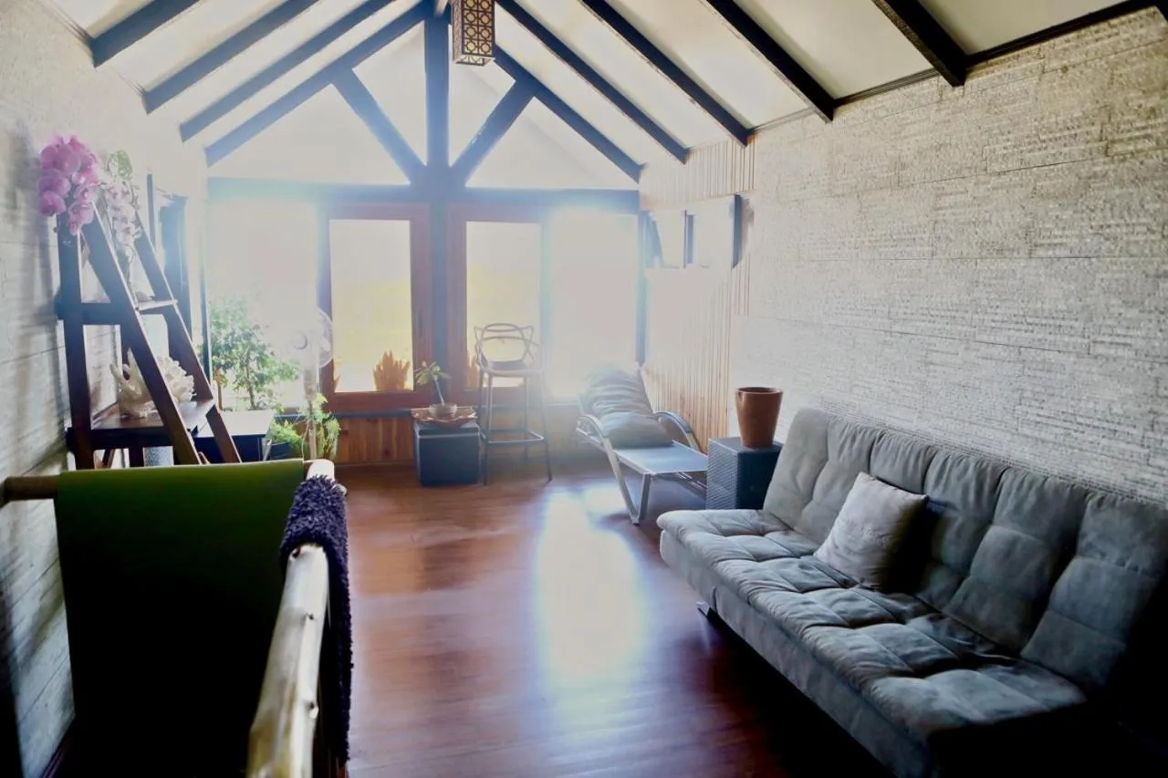 Seating area in Blue Hill