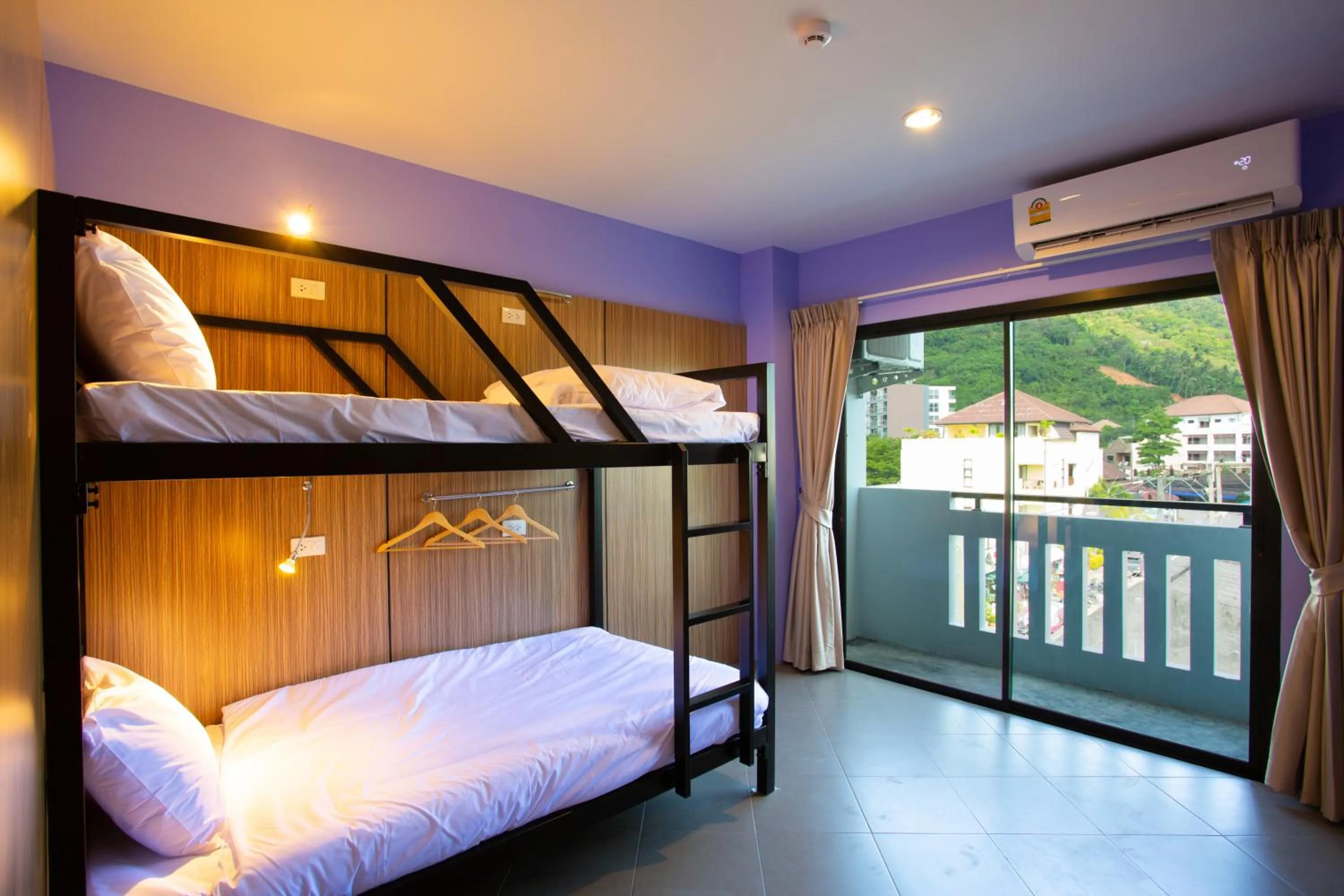 Balcony/Terrace, Bed in iNest Poshtel