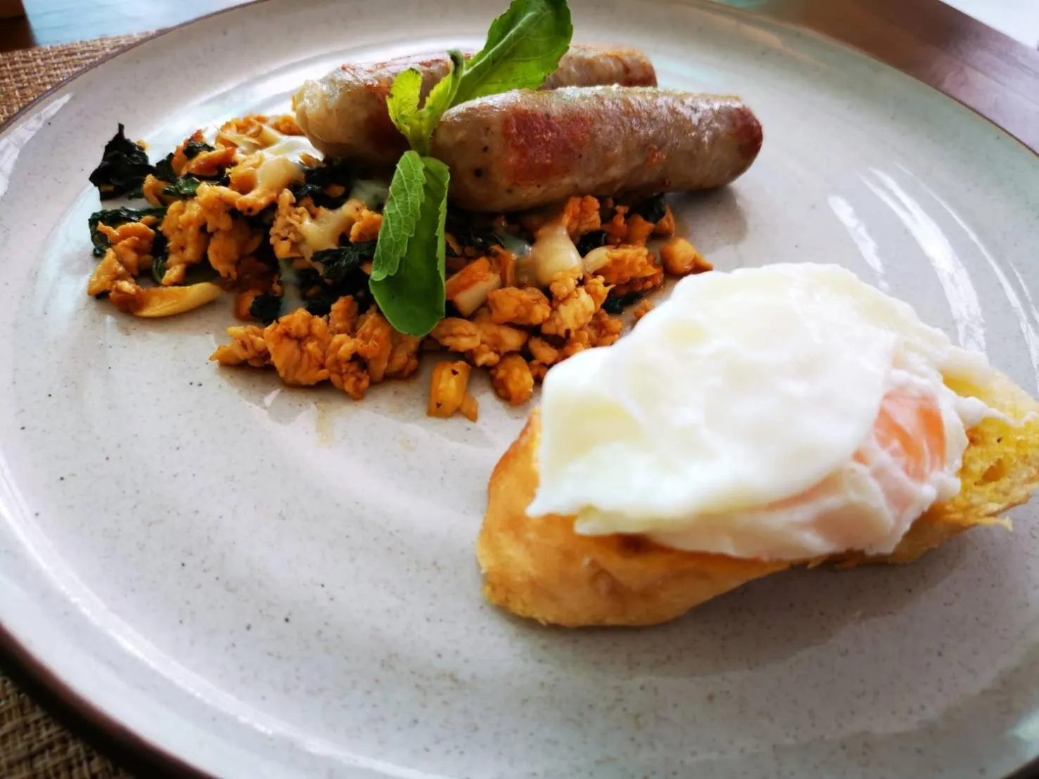 Food close-up in iNest Poshtel