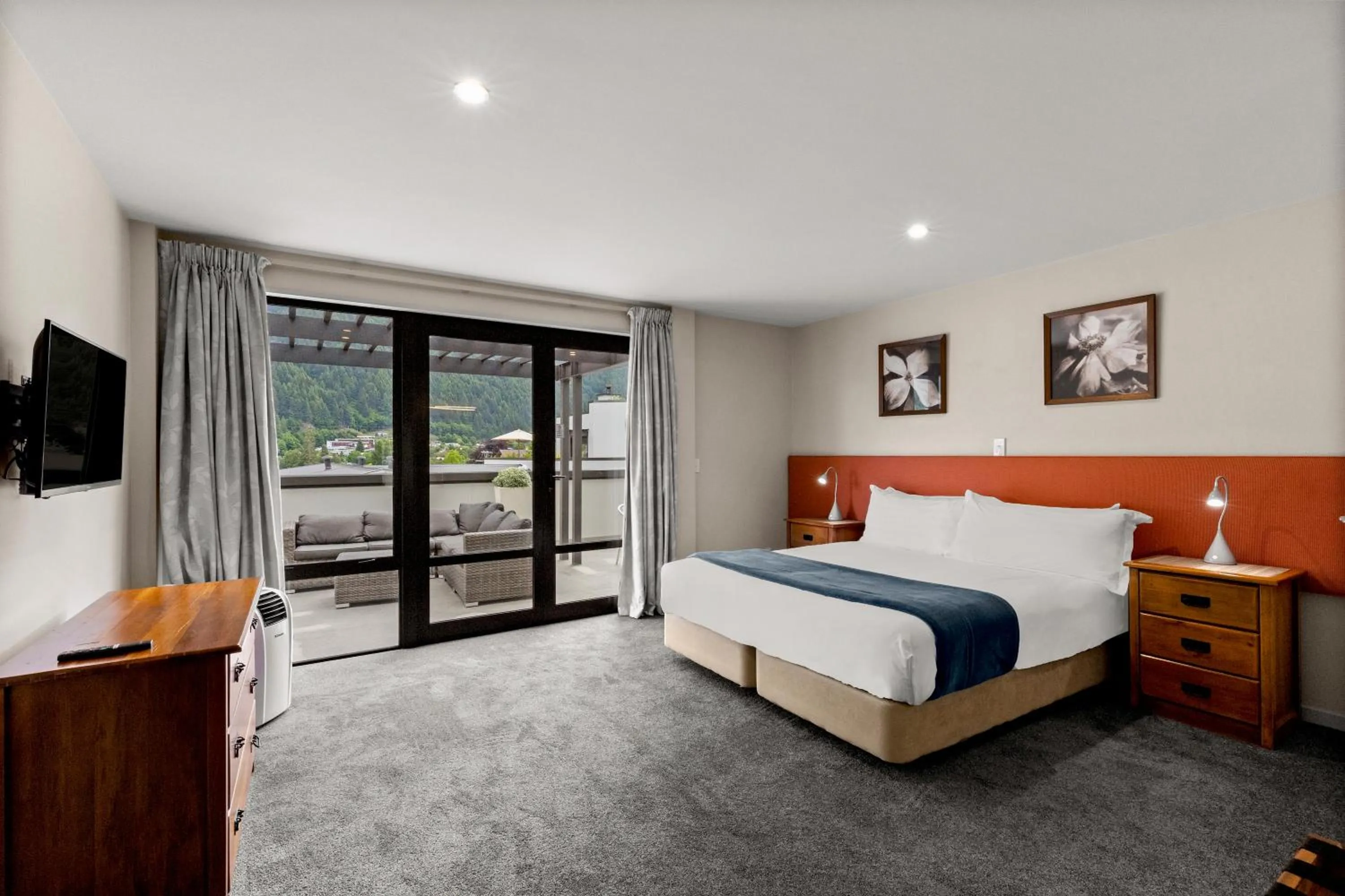 Bed in The Glebe Apartments