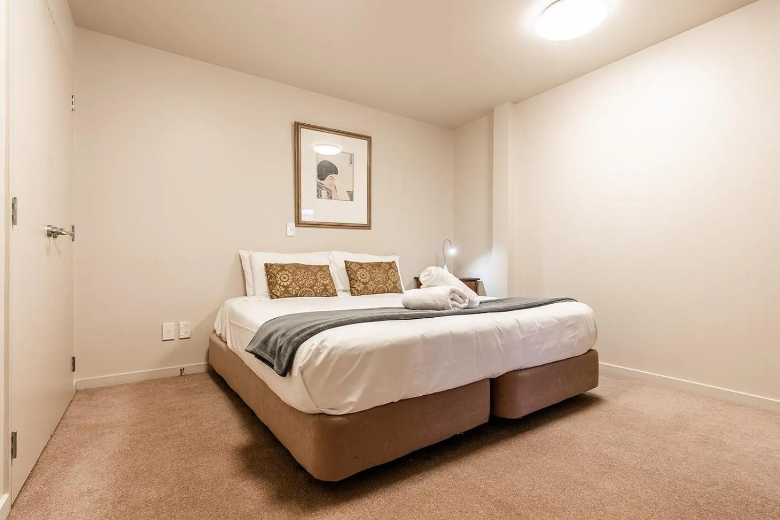Bed in The Glebe Apartments