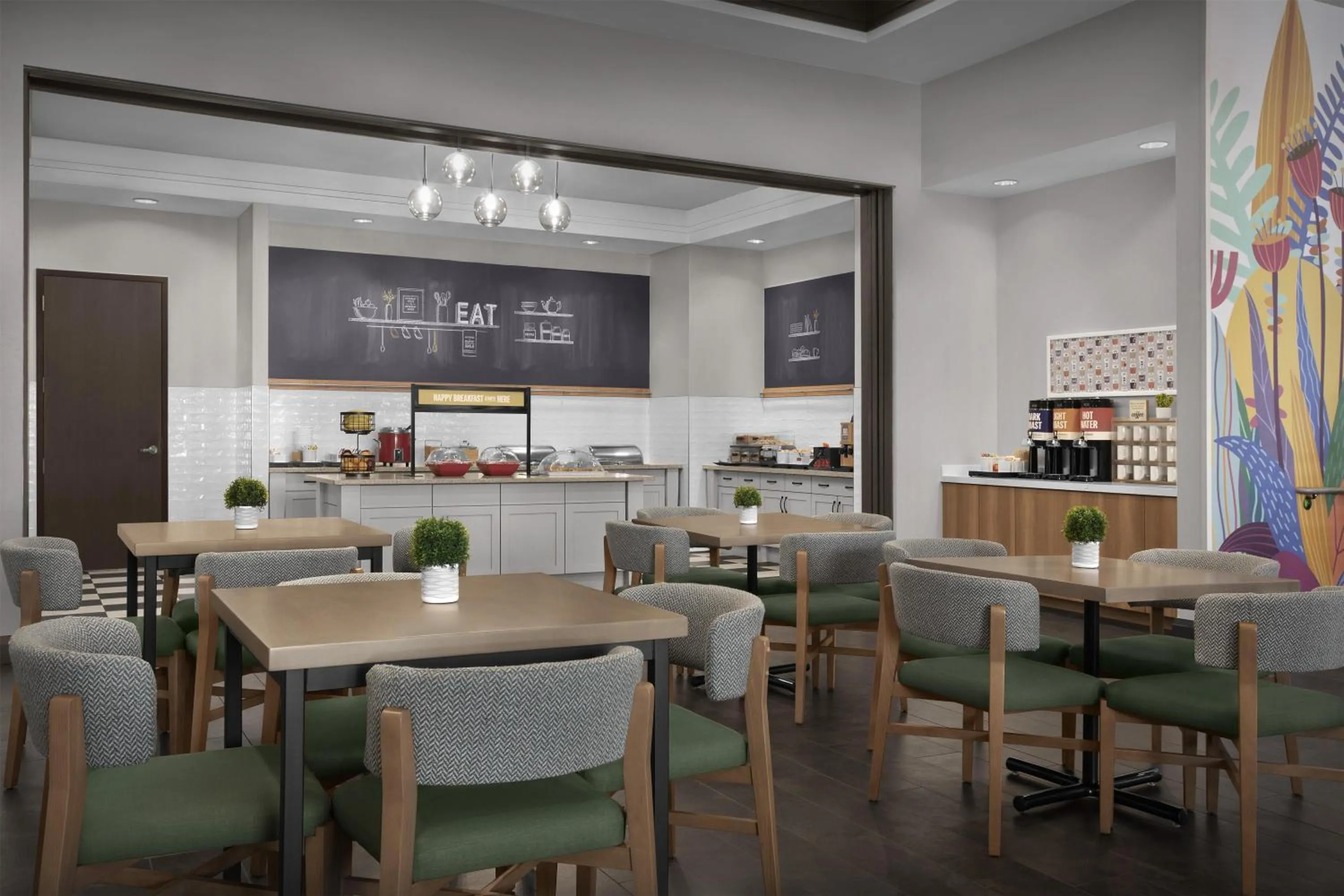 Breakfast in Hampton Inn and Suites Austin University Capitol