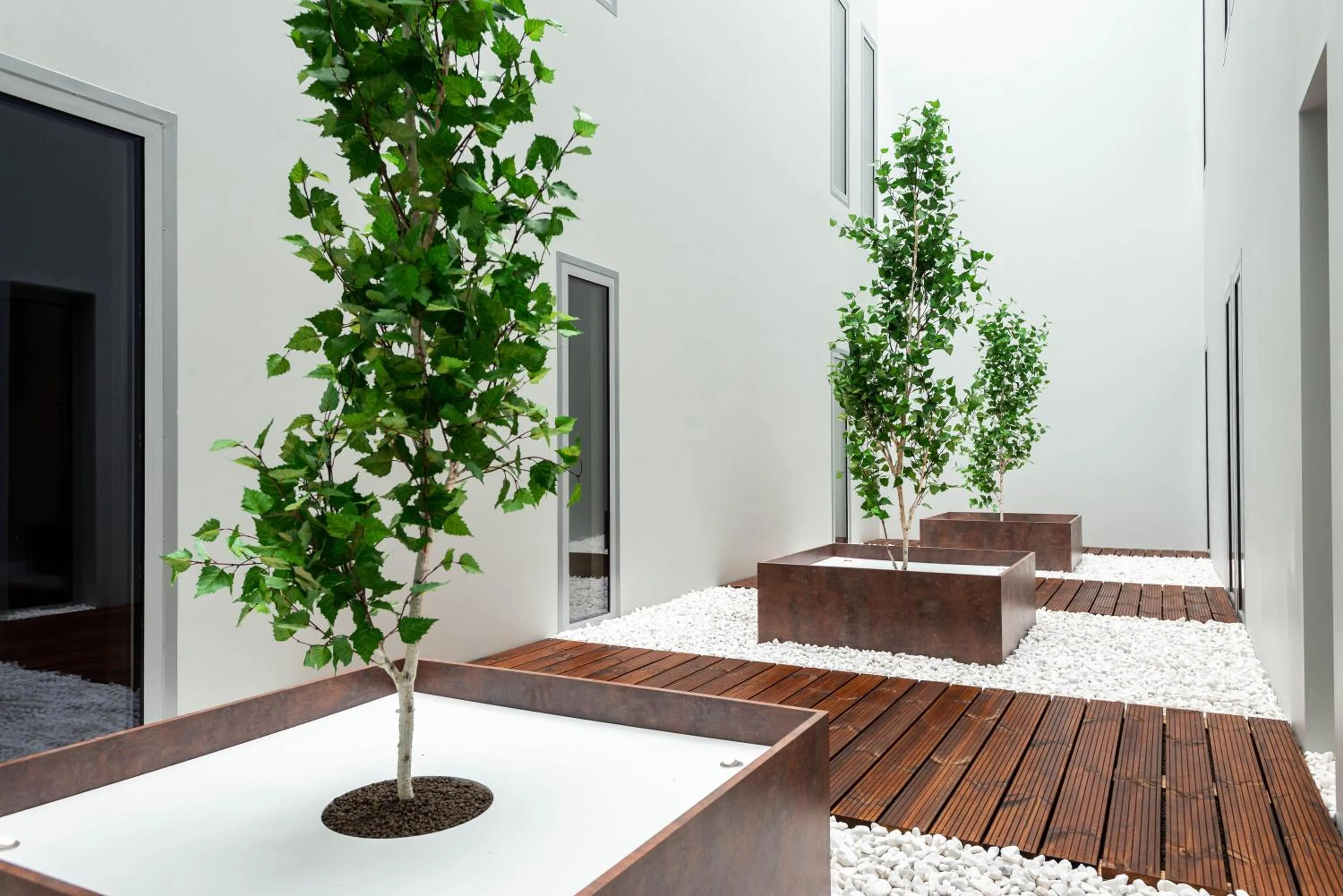 Inner courtyard view in Citybox Tallinn City Center