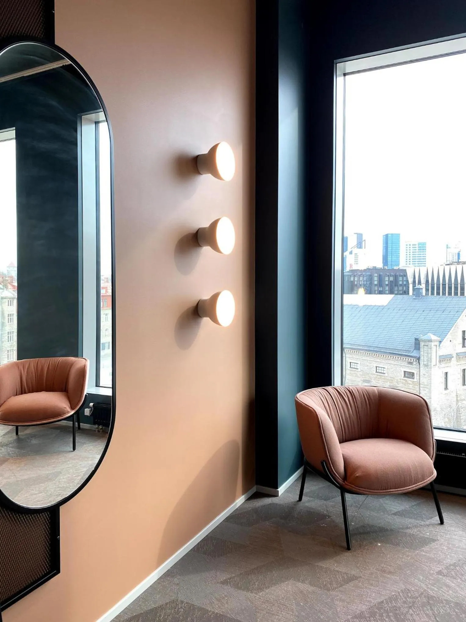 Seating area in Citybox Tallinn City Center