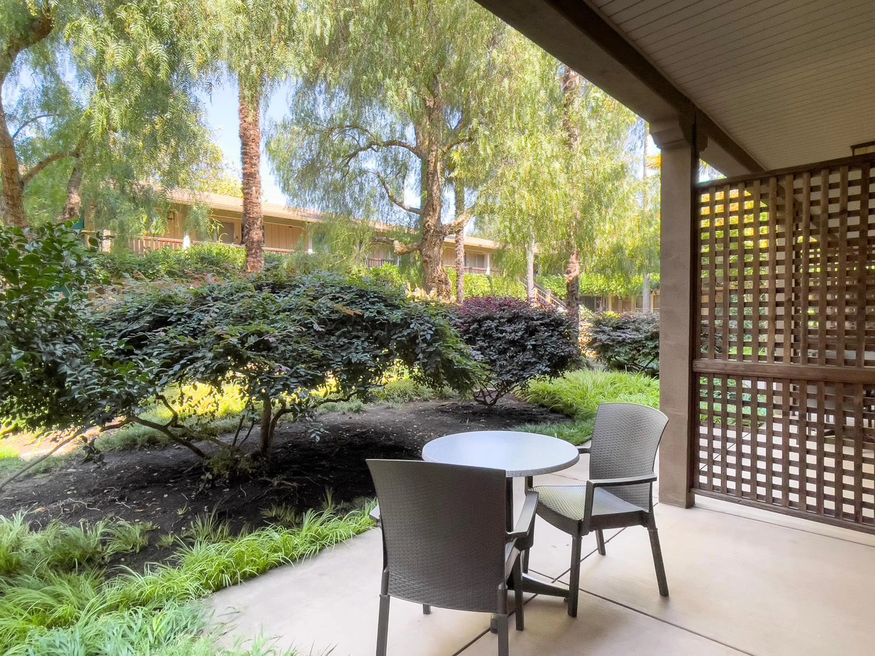 Patio in El Pueblo Inn