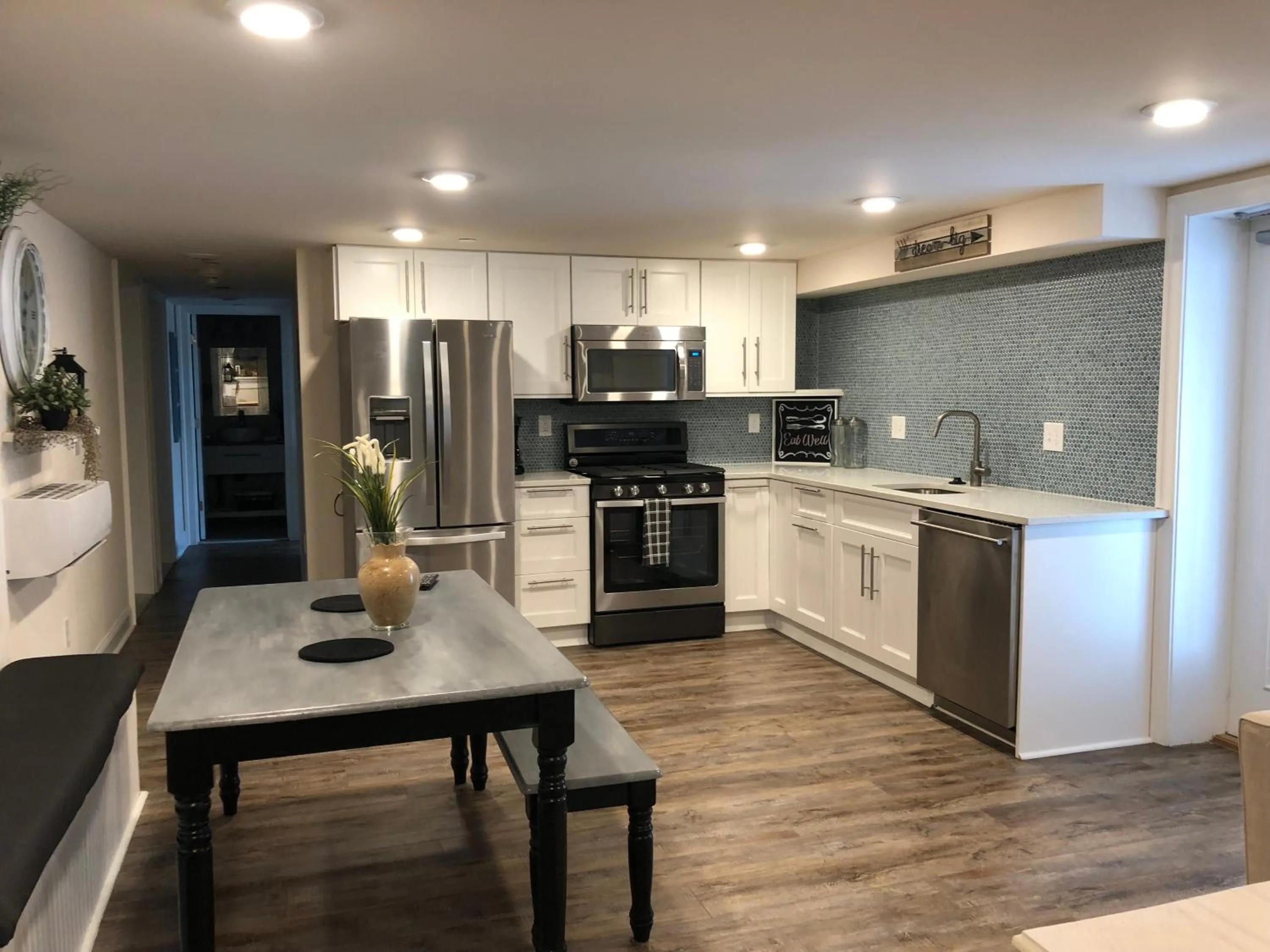 Kitchen or kitchenette in Ocean Manor 1100 Inn