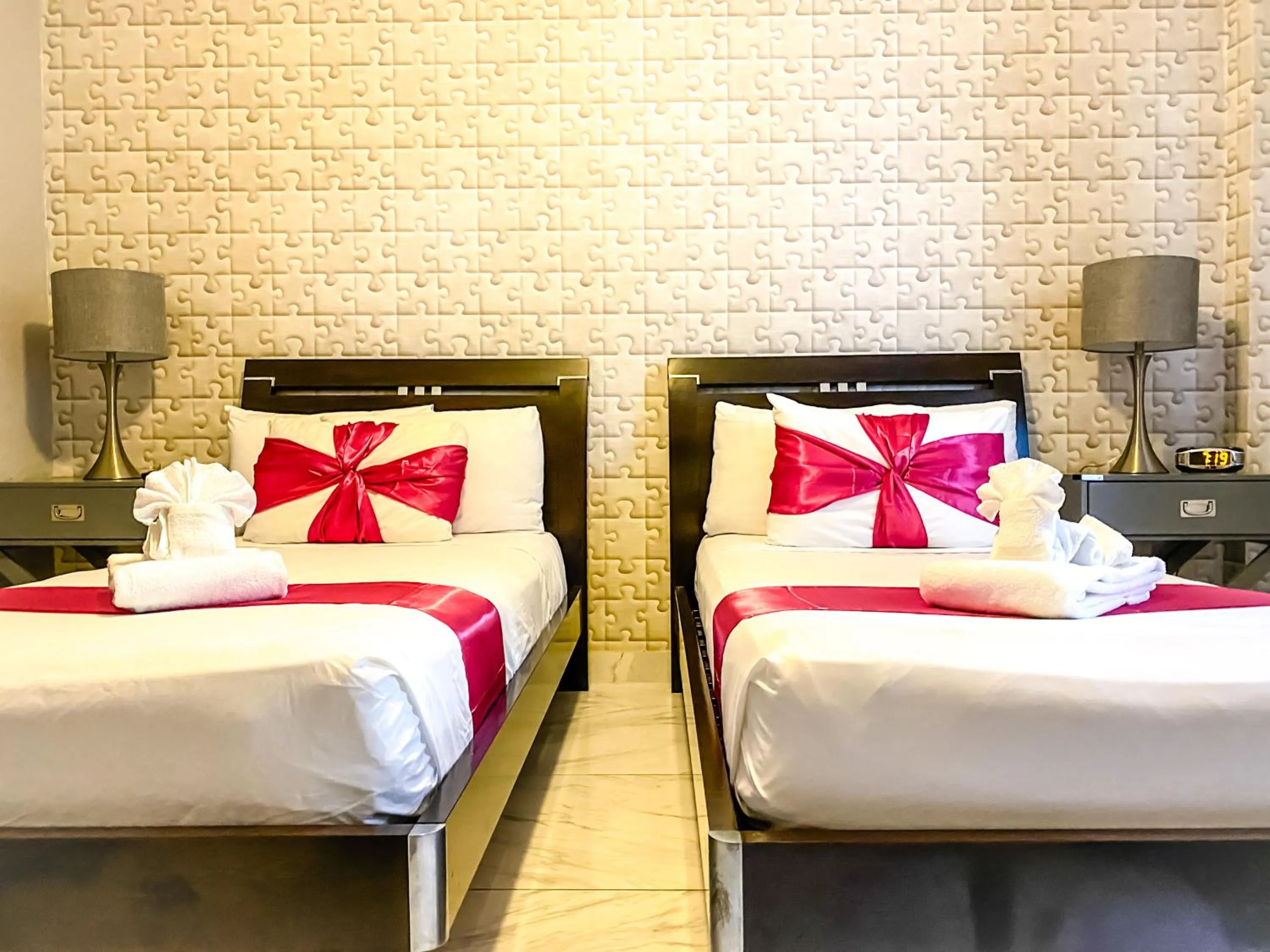 Bed in Notebook Miami Beach