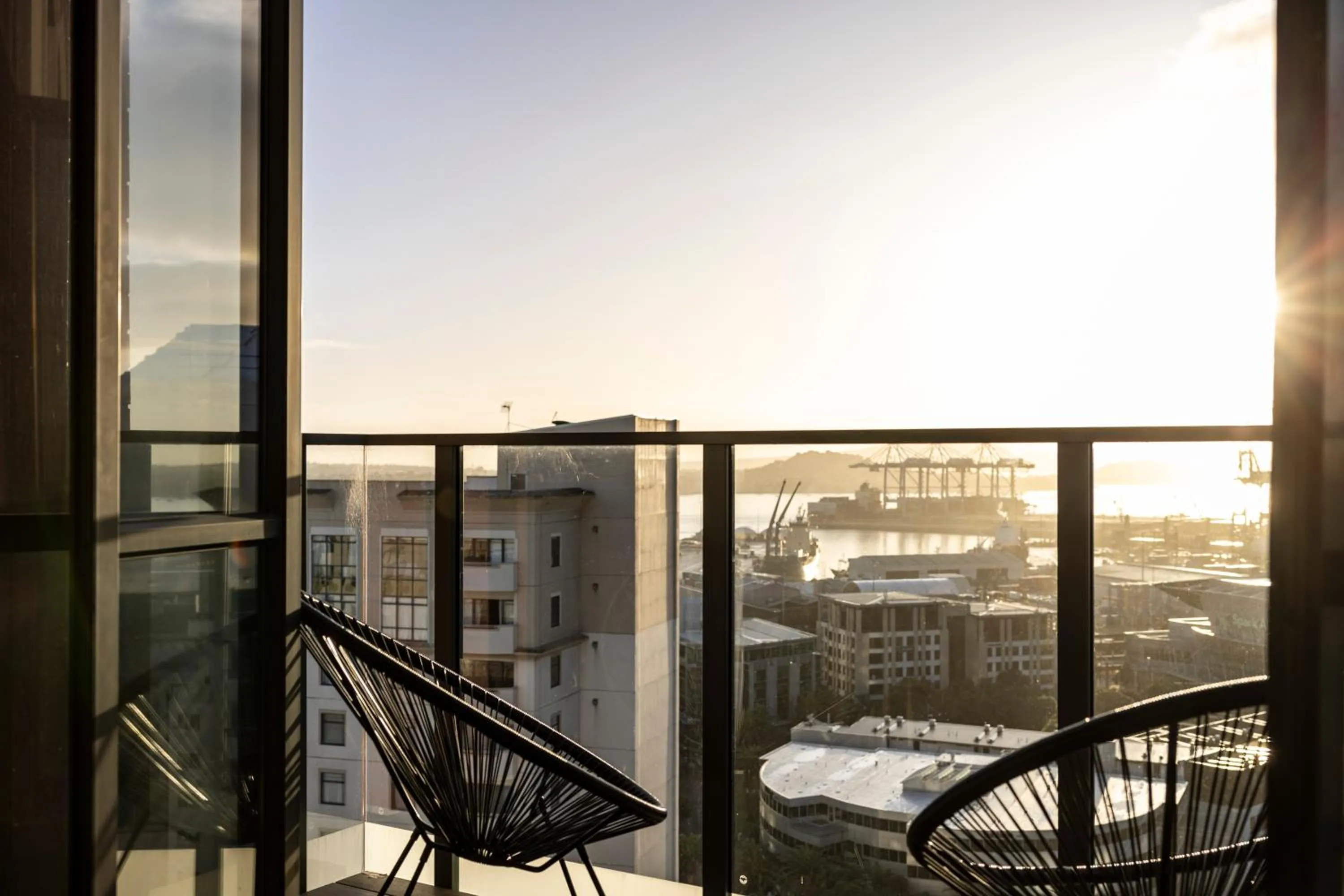 Balcony/Terrace in Quest on Eden Auckland CBD Apartment Hotel