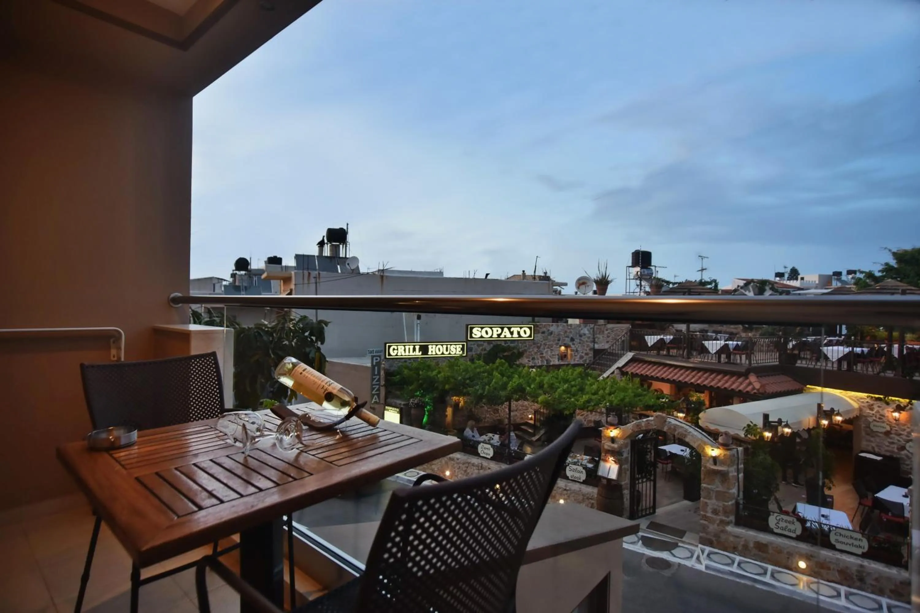 City view in 24 Seven Boutique Hotel