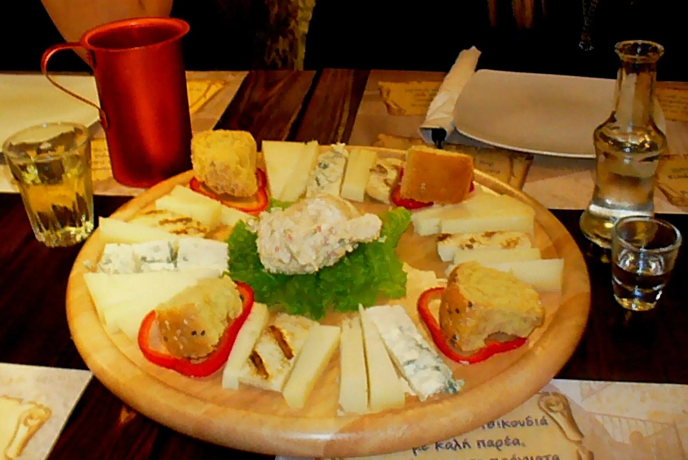 Food close-up in 24 Seven Boutique Hotel