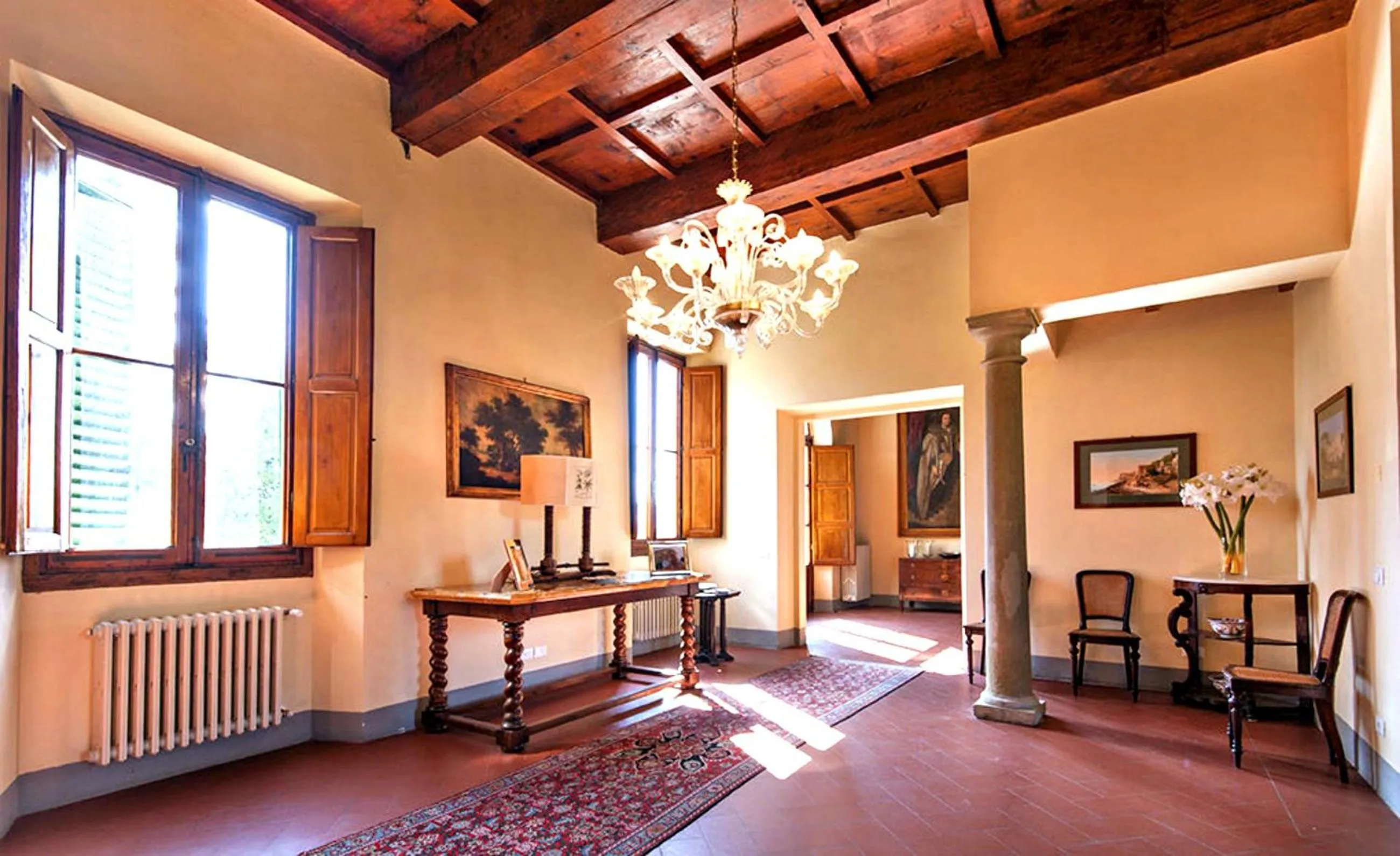 Living room in Villa Martina