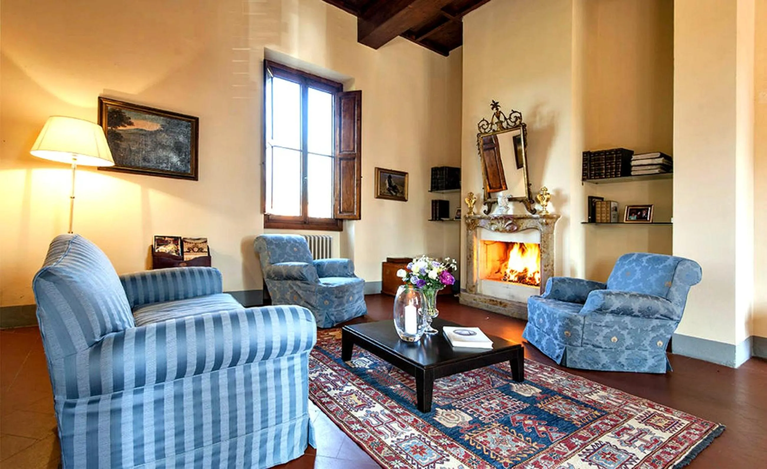 Living room in Villa Martina