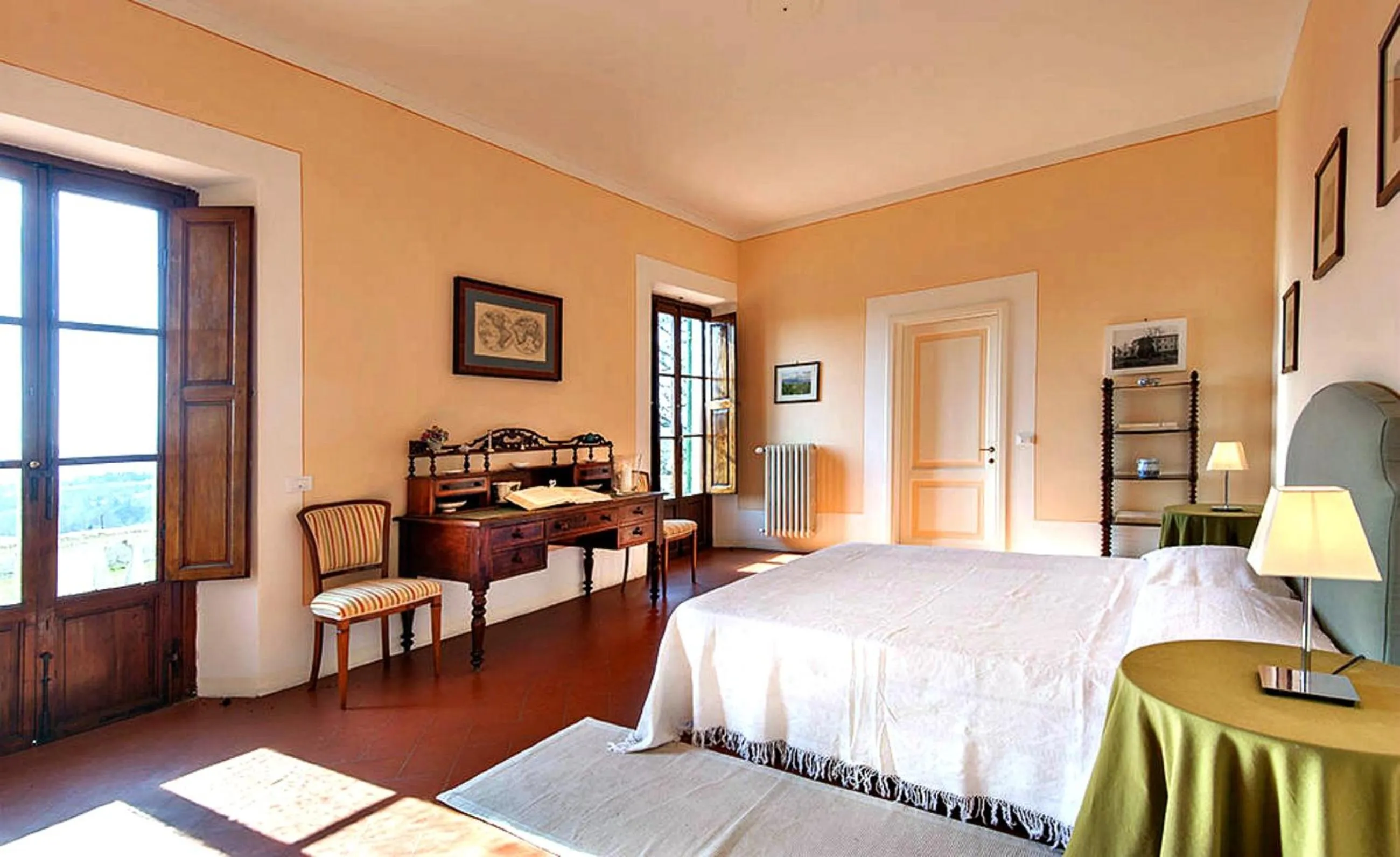 Bedroom, Bed in Villa Martina