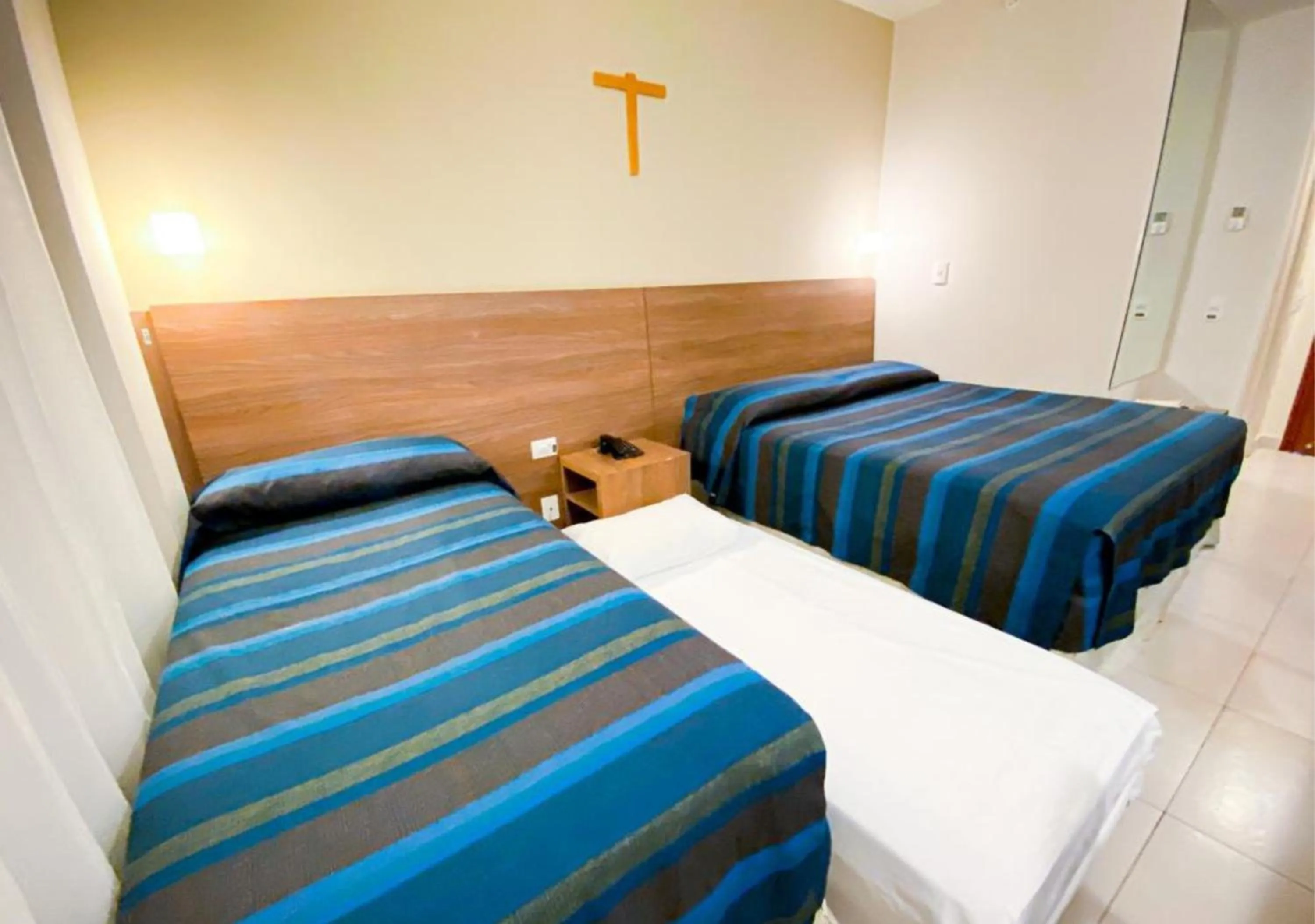 Bedroom, Bed in Hotel Rainha do Brasil