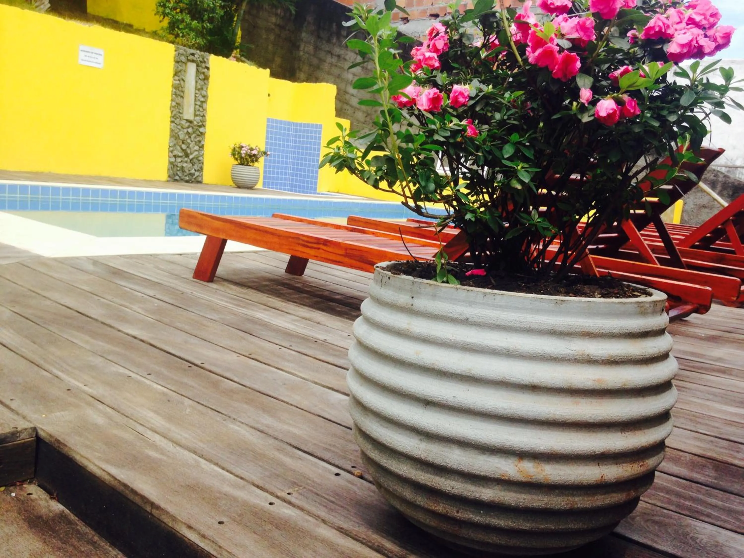 Decorative detail in Areia Branca Apart Hotel