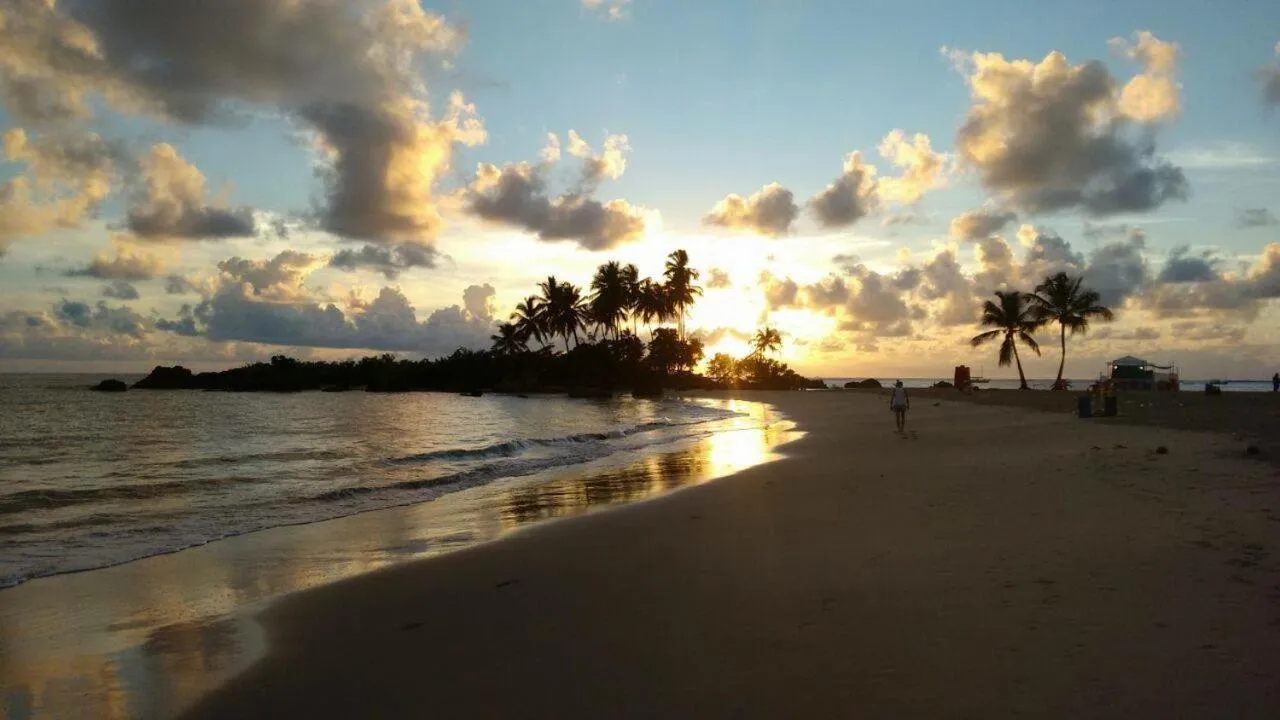 Beach in Areia Branca Apart Hotel