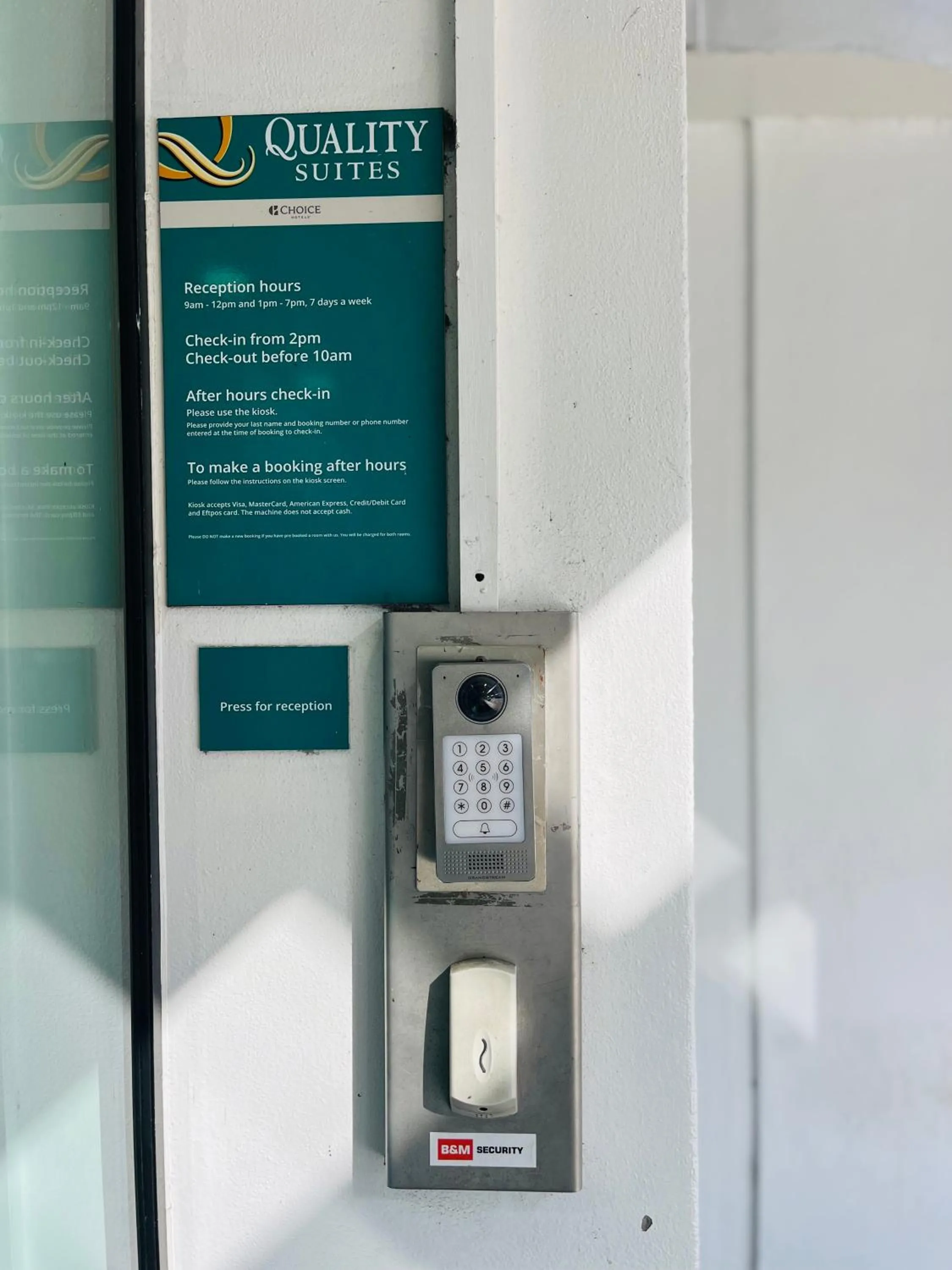 Property building in Quality Suites Central Square