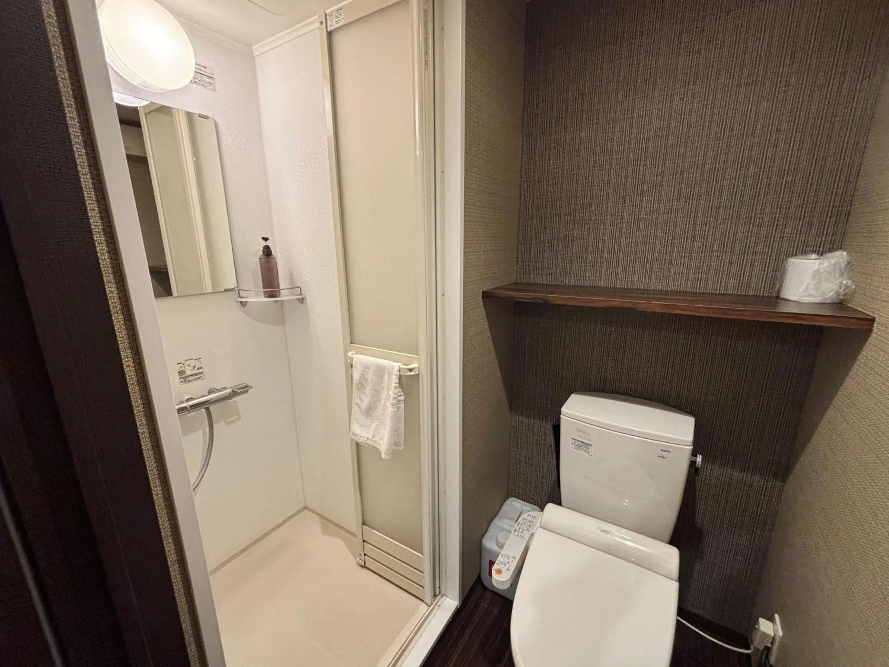 Shower in Dormy Inn Premium Hakata Canal City Mae