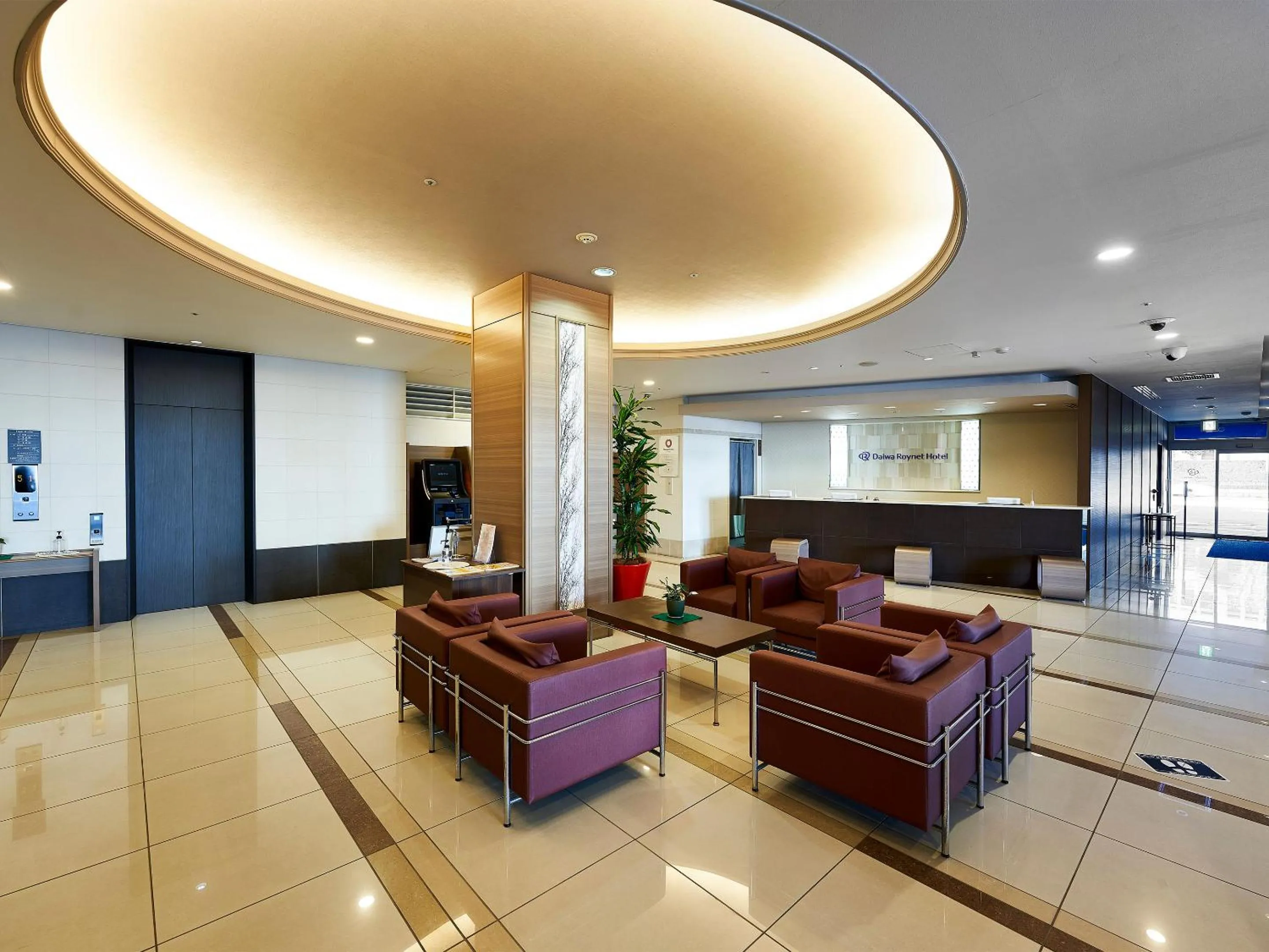 Lobby or reception in Daiwa Roynet Hotel Tsukuba