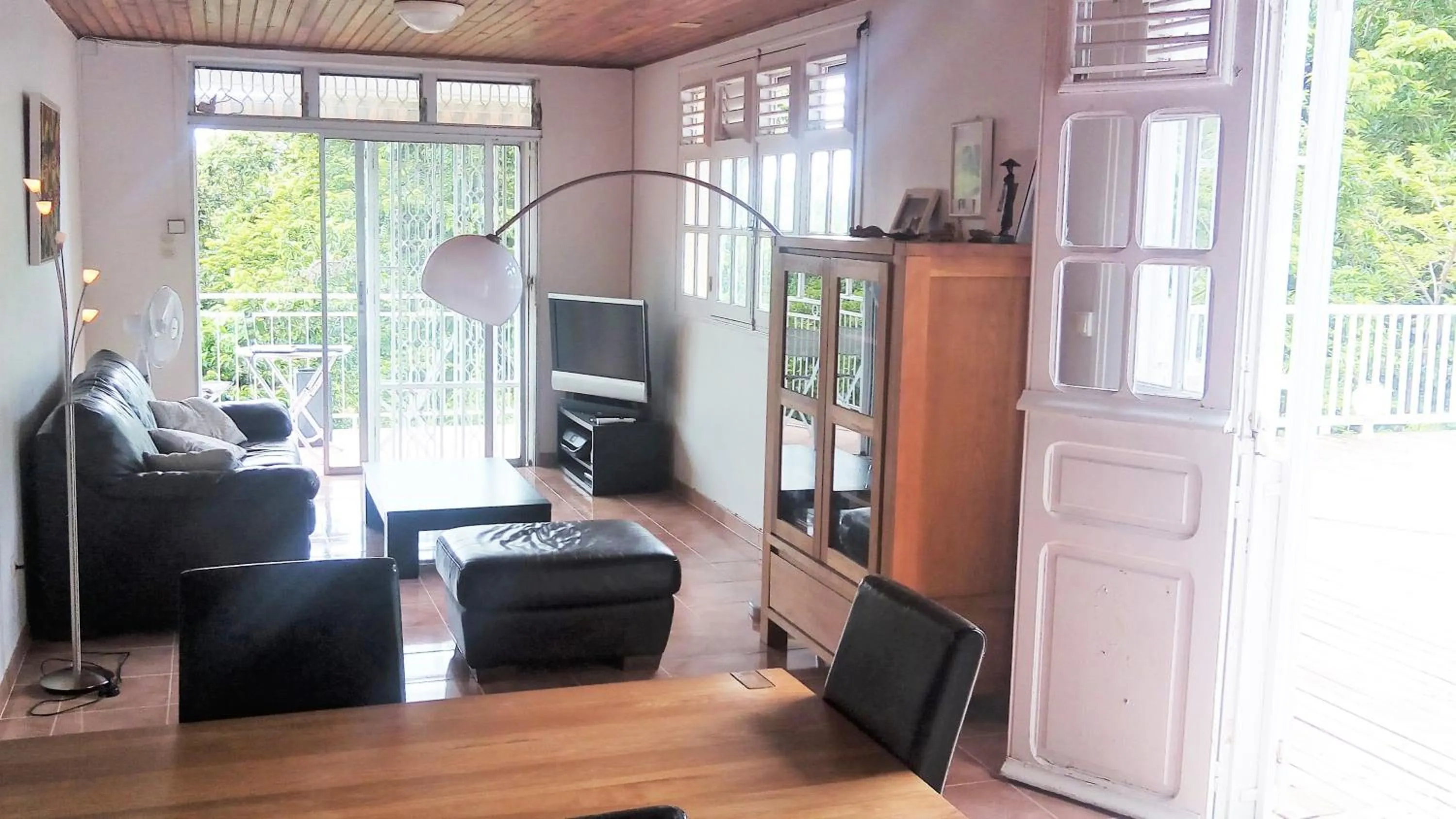 Living room in Havre de paix à Fort de France