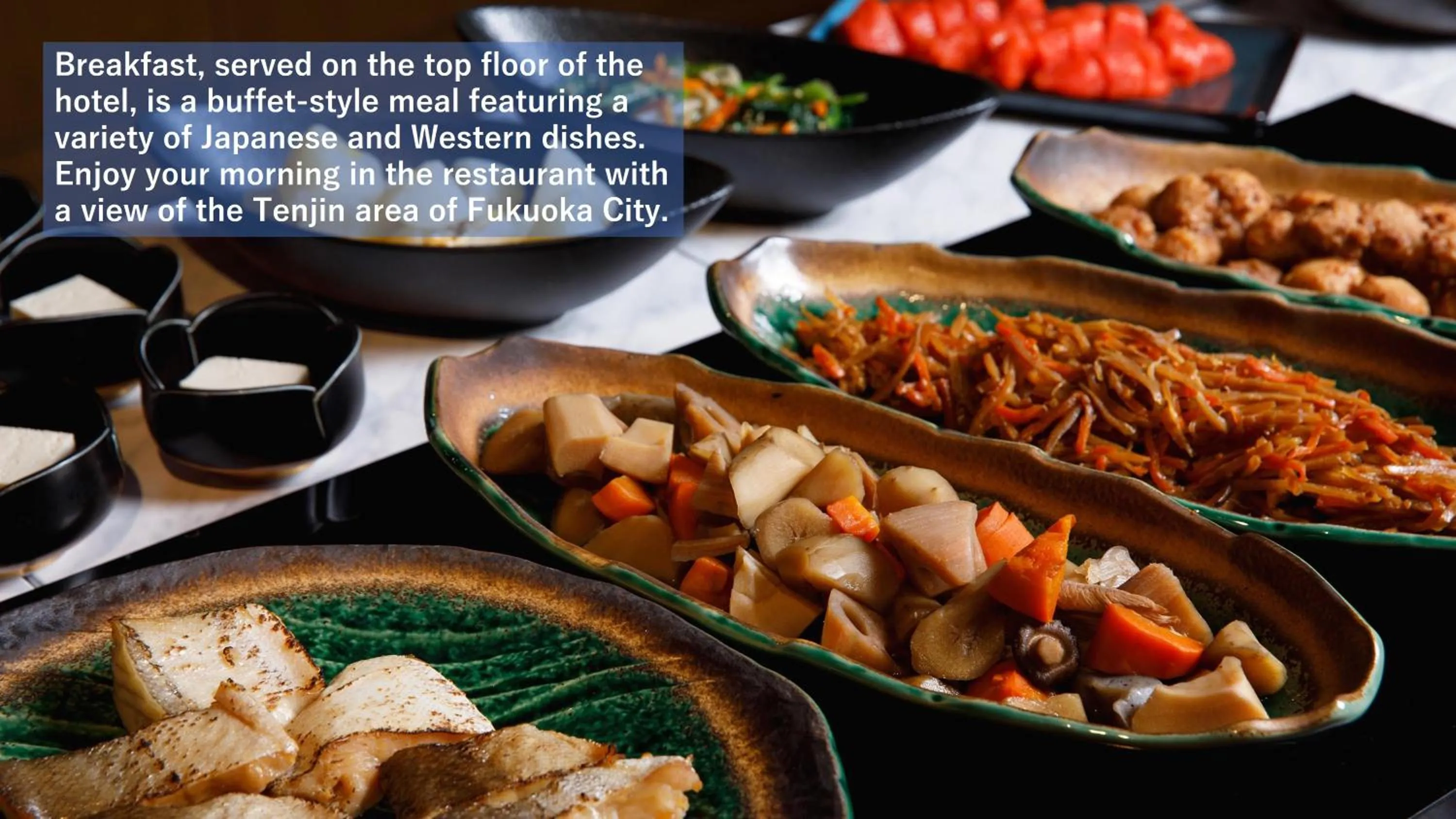 Food and drinks in Solaria Nishitetsu Hotel Fukuoka