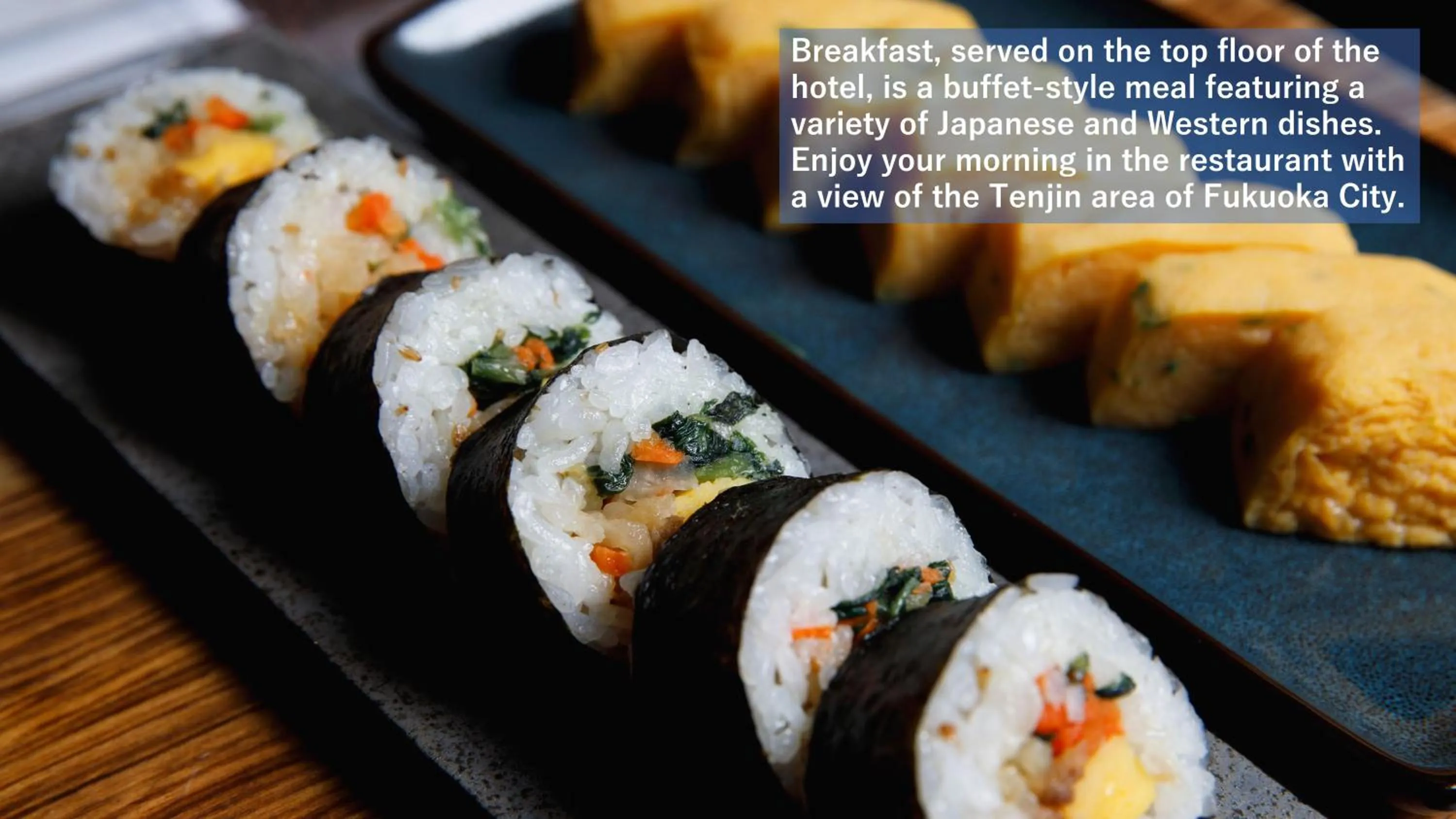 Food and drinks in Solaria Nishitetsu Hotel Fukuoka