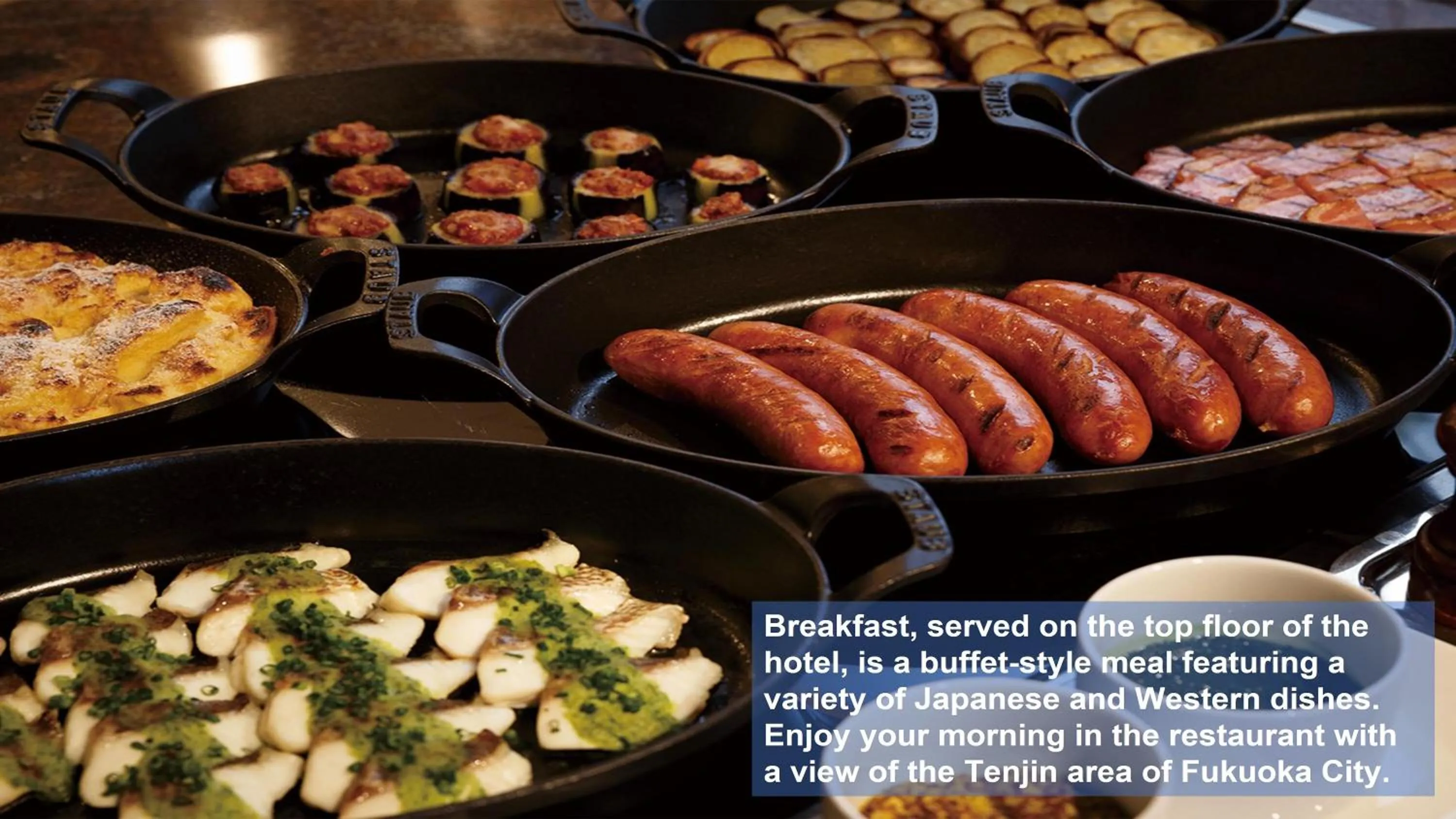 Breakfast in Solaria Nishitetsu Hotel Fukuoka