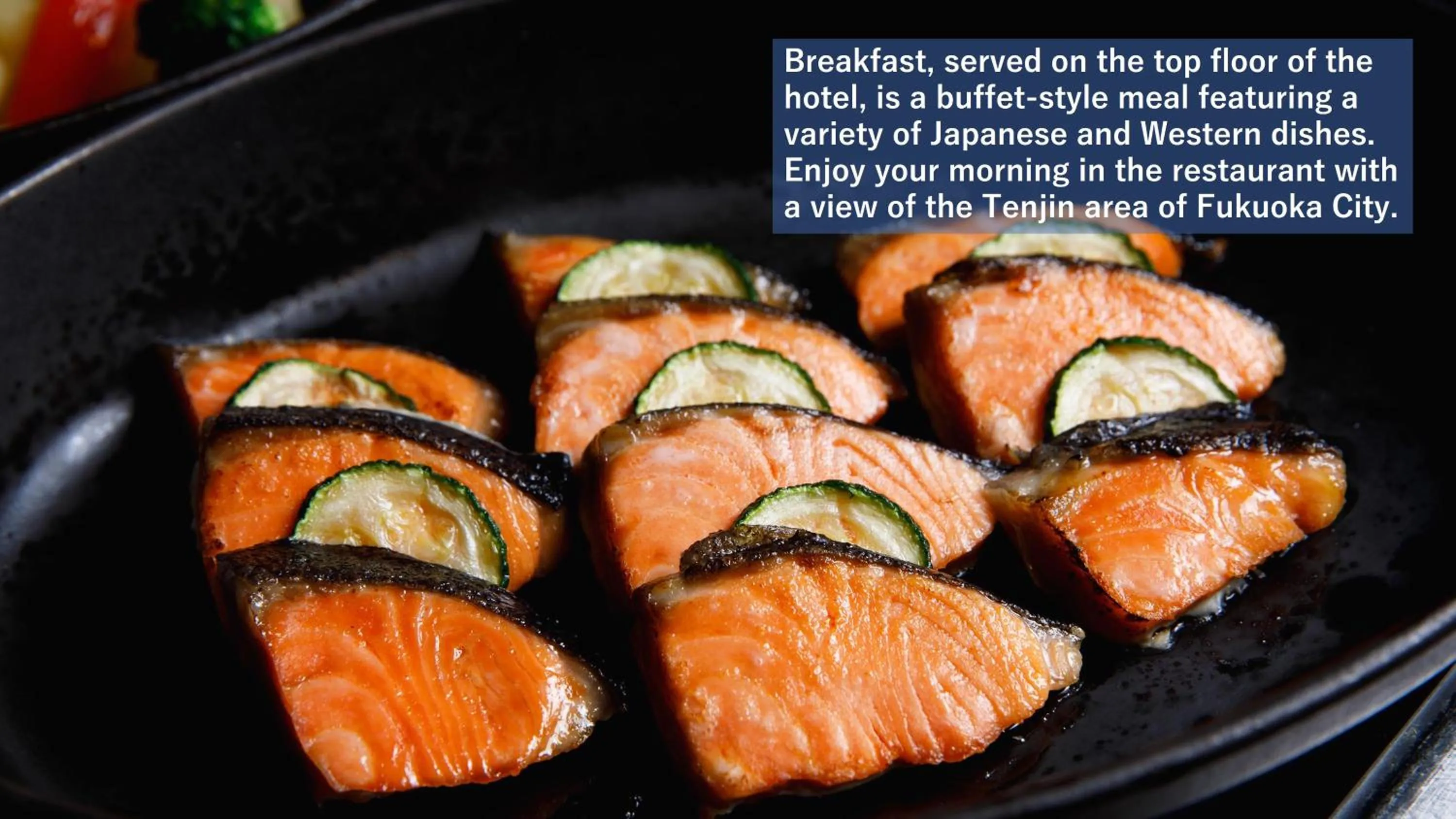 Food and drinks in Solaria Nishitetsu Hotel Fukuoka