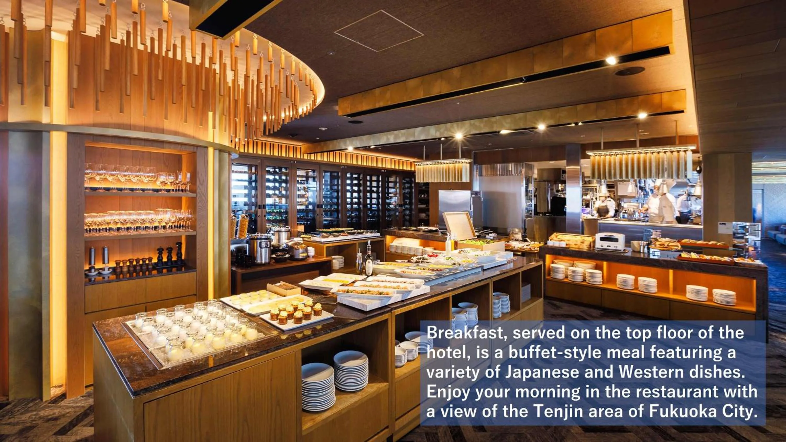 Food and drinks in Solaria Nishitetsu Hotel Fukuoka