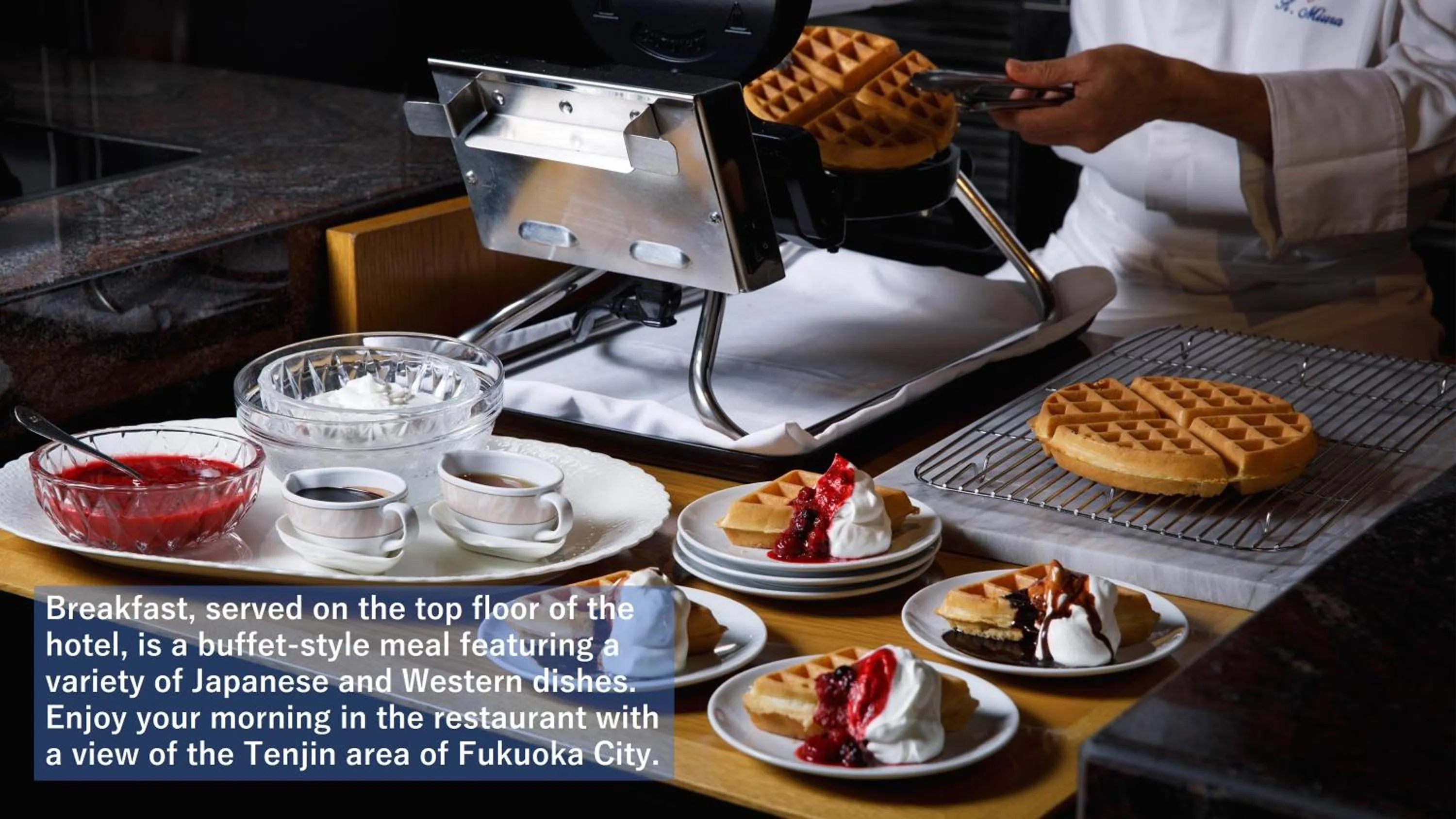 Food and drinks in Solaria Nishitetsu Hotel Fukuoka