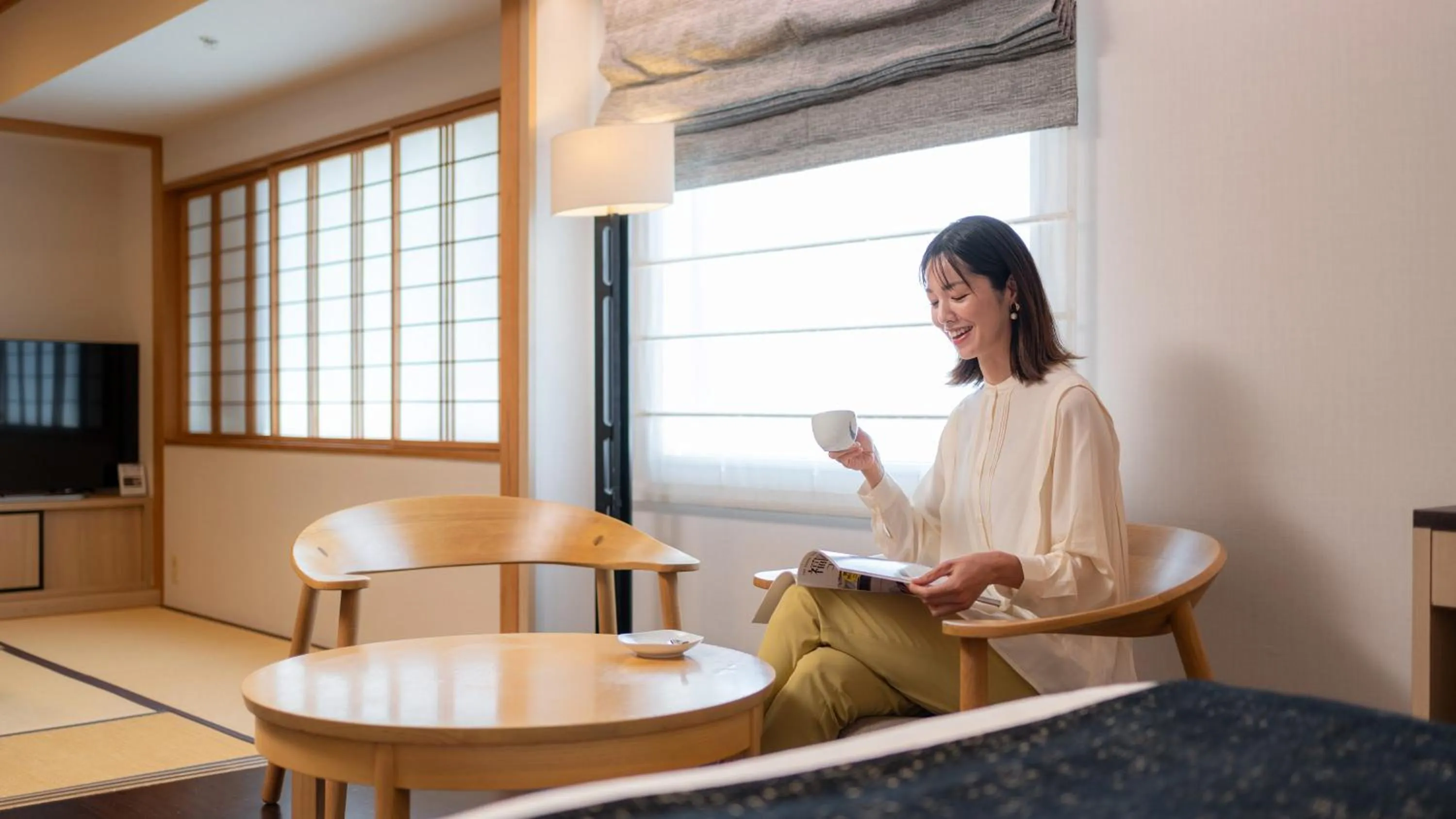 Photo of the whole room in Solaria Nishitetsu Hotel Fukuoka