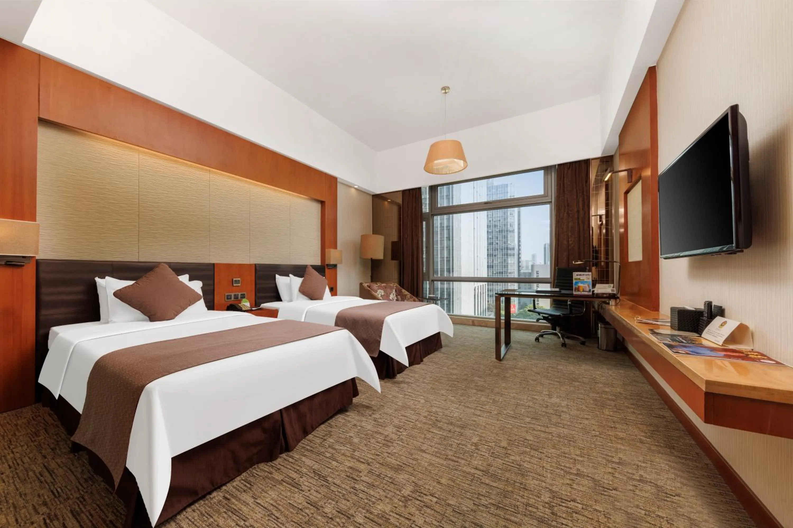 Deluxe Twin Room in Vanburgh Hotel - Free shuttle bus transfer during Canton Fair