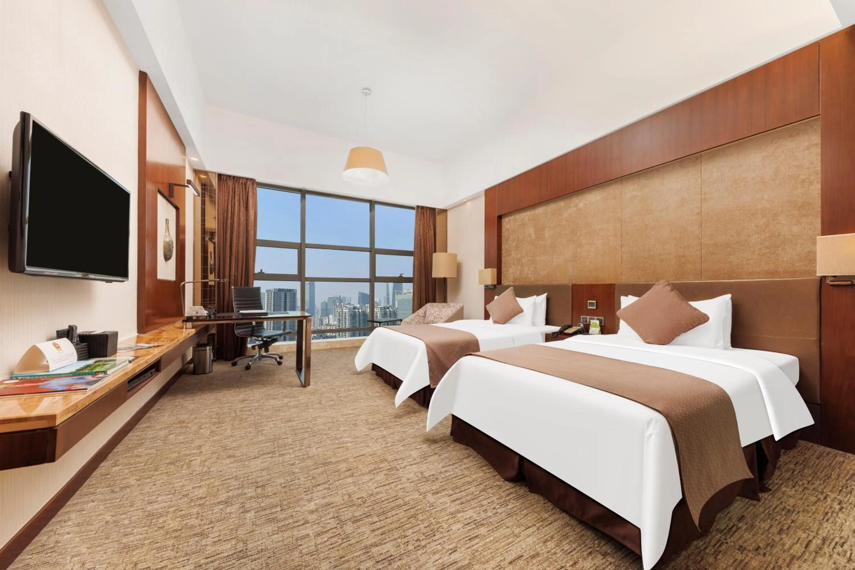Business Twin Room in Vanburgh Hotel - Free shuttle bus transfer during Canton Fair