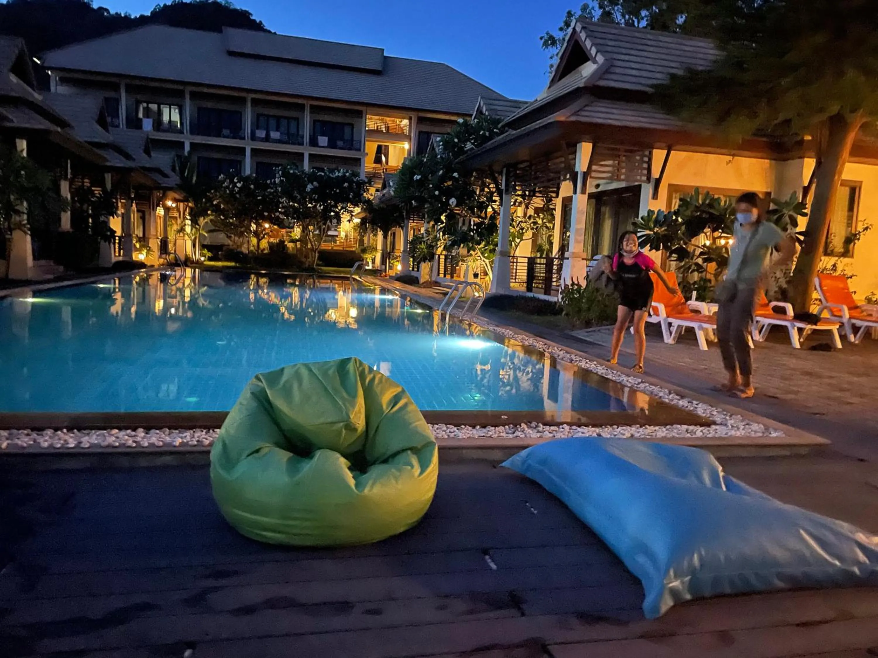 Swimming pool in Poolsawat Villa - SHA Plus
