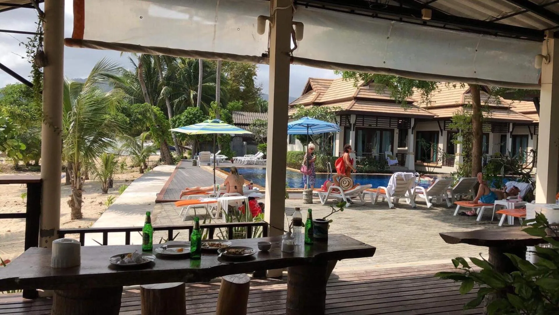 Patio in Poolsawat Villa - SHA Plus